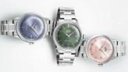 three orient watches