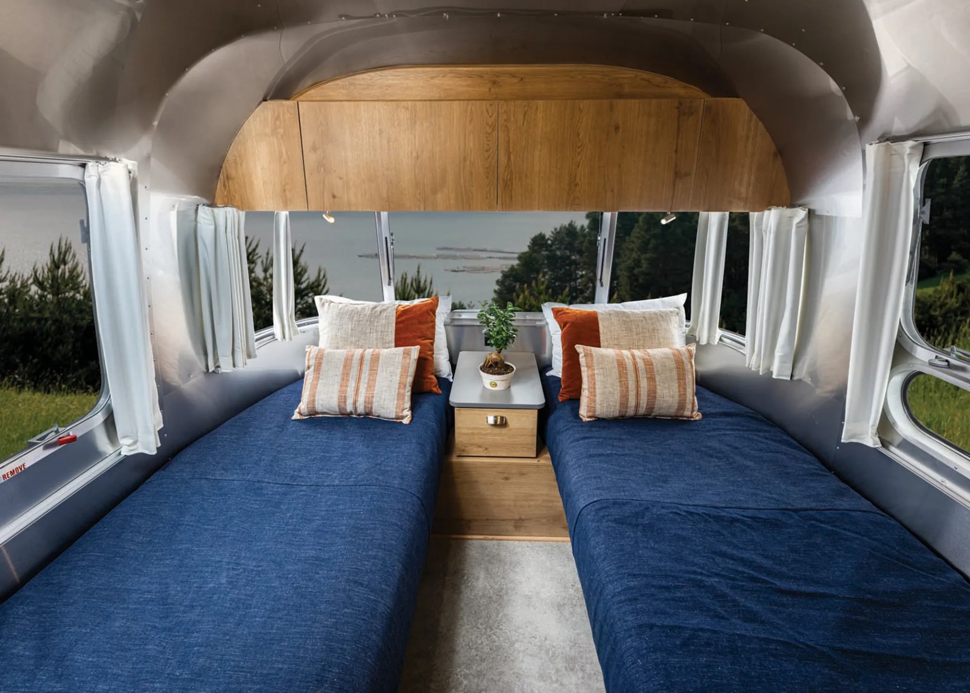 airstream twin beds