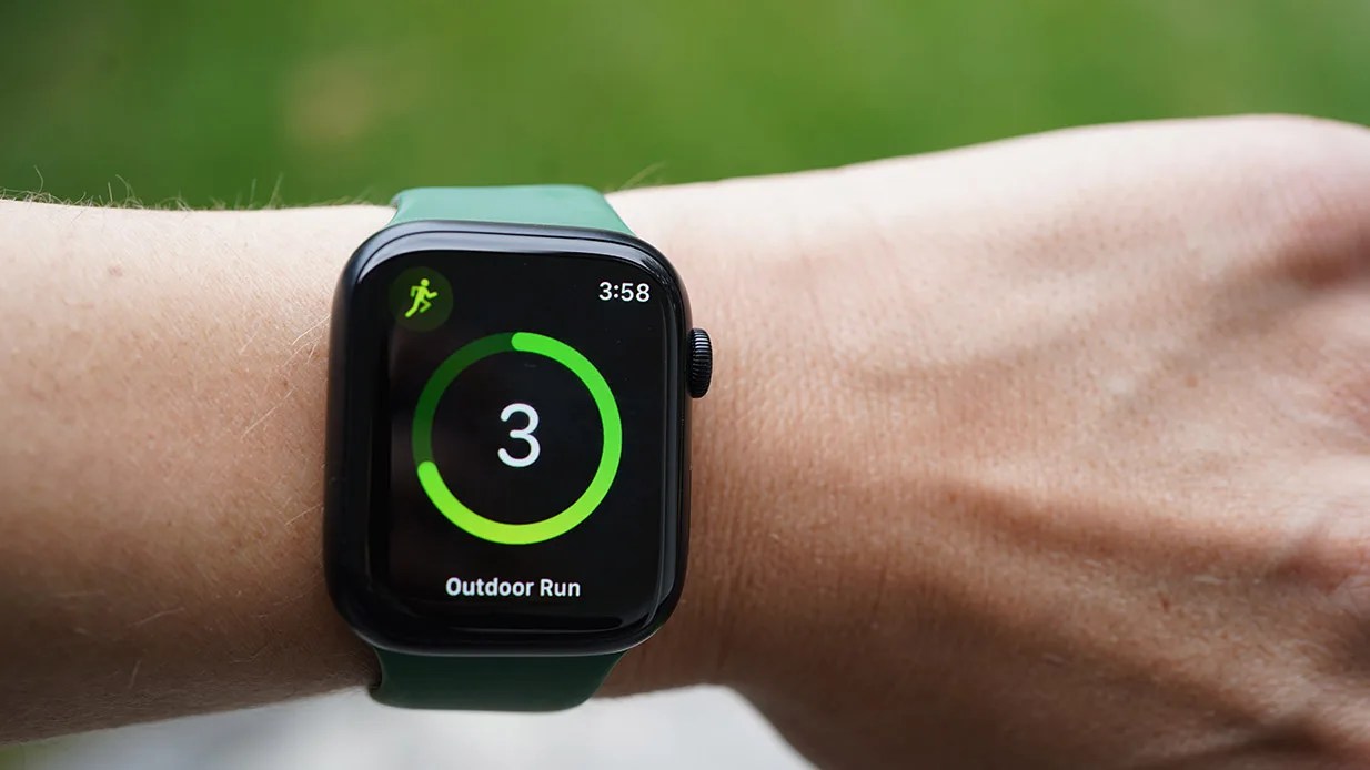 Apple Watch Workout countdown