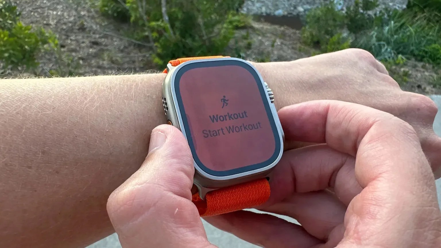 Apple Watch Ultra Precision Start