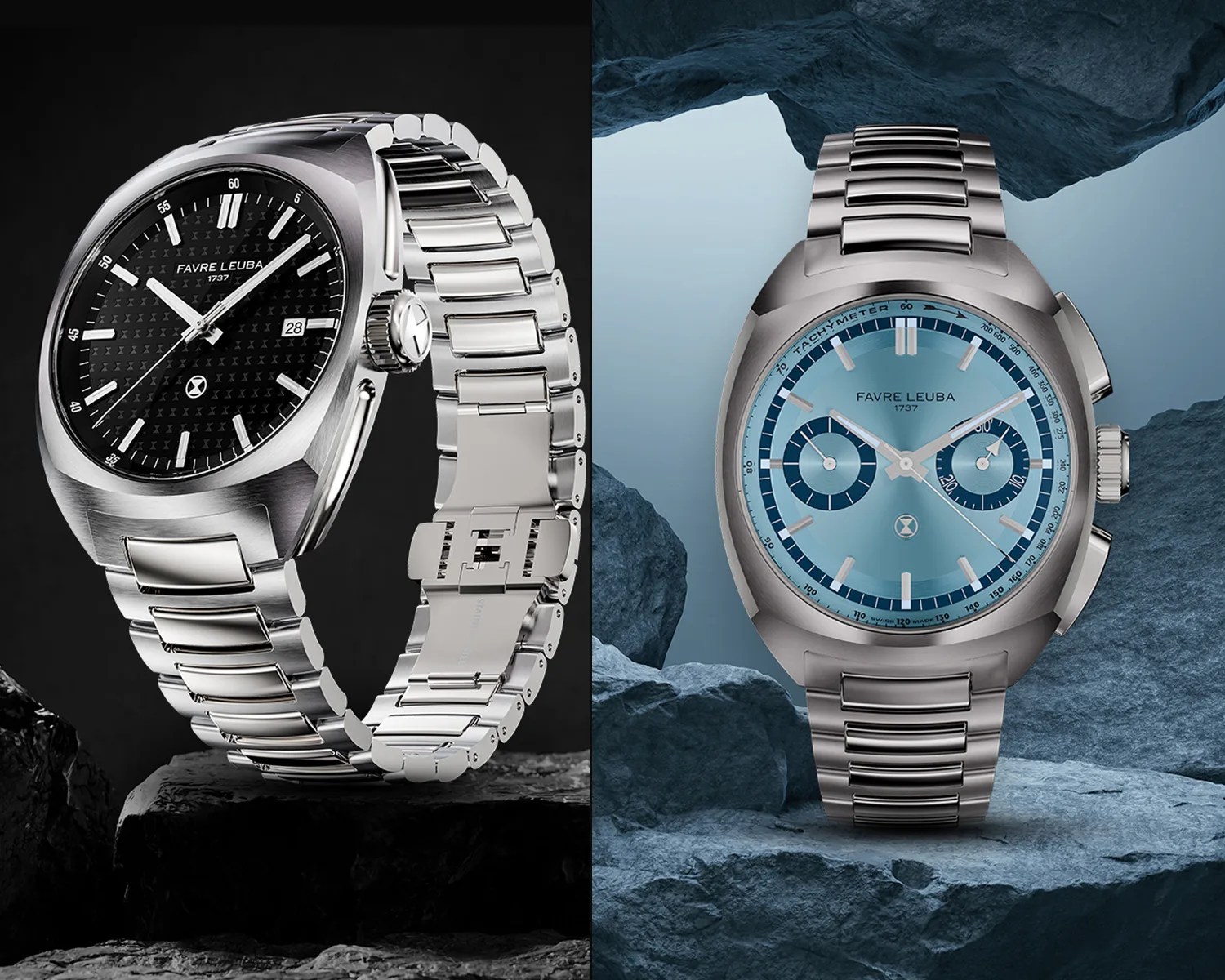 two favre leuba watches