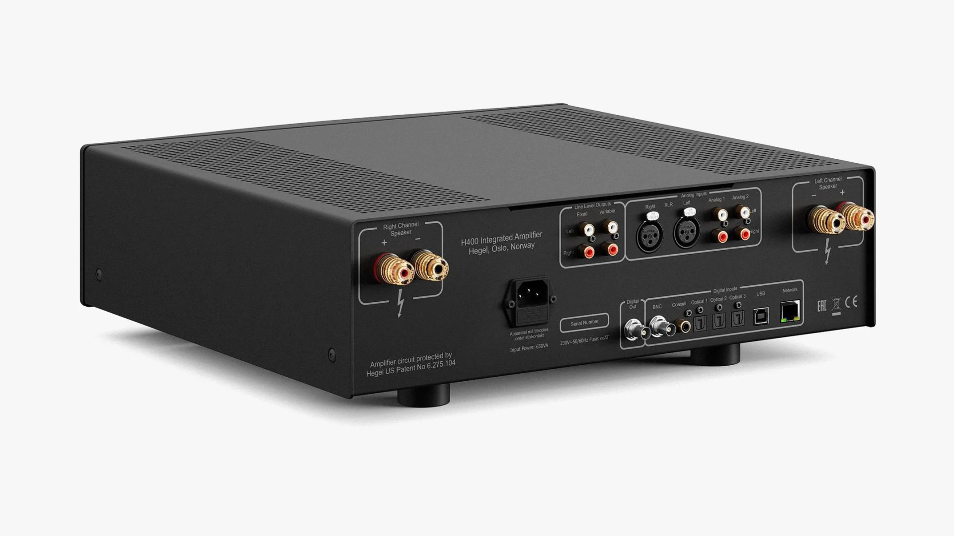 Hegel streamliner amplifier