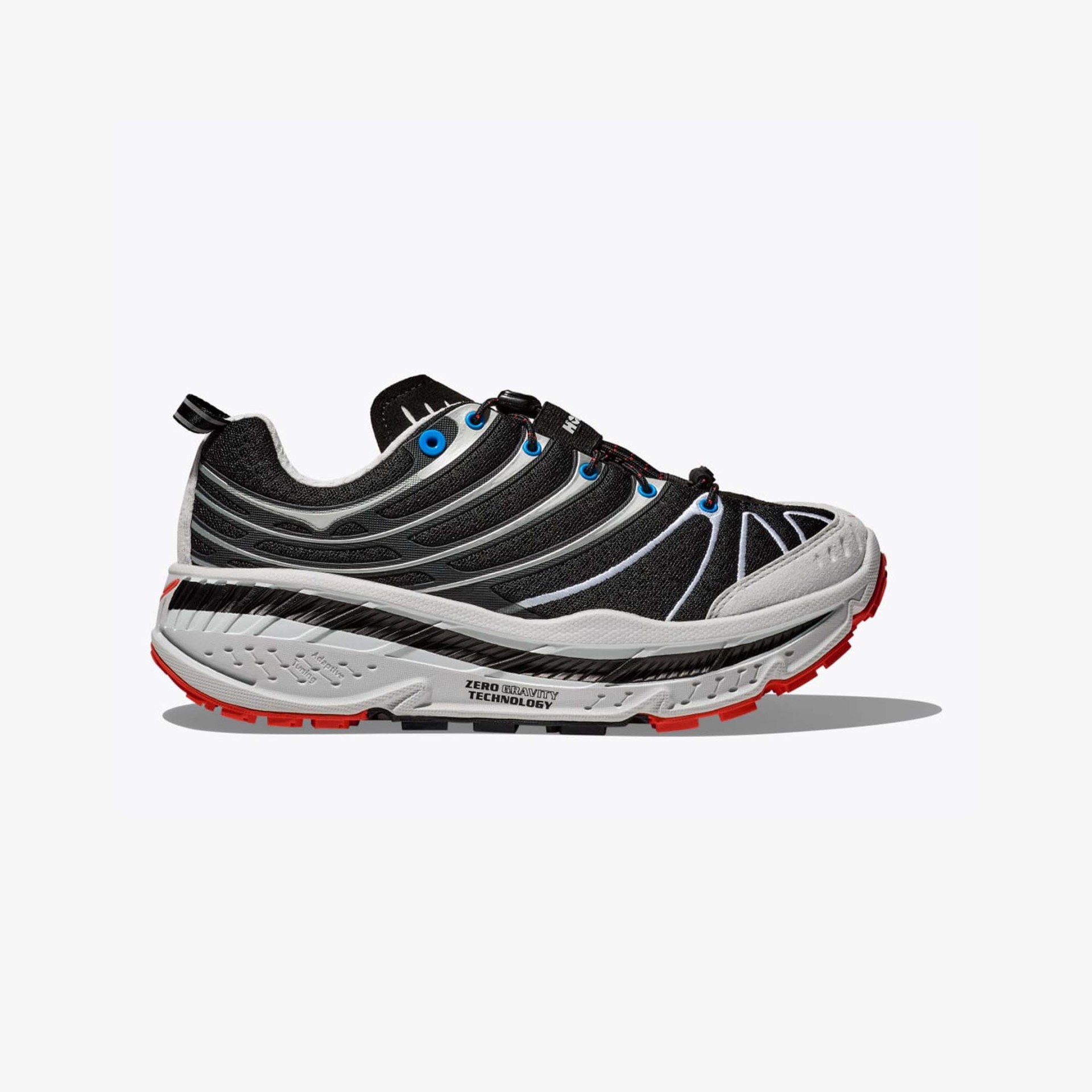 black hoka shoe