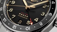 longines watch dial closeup
