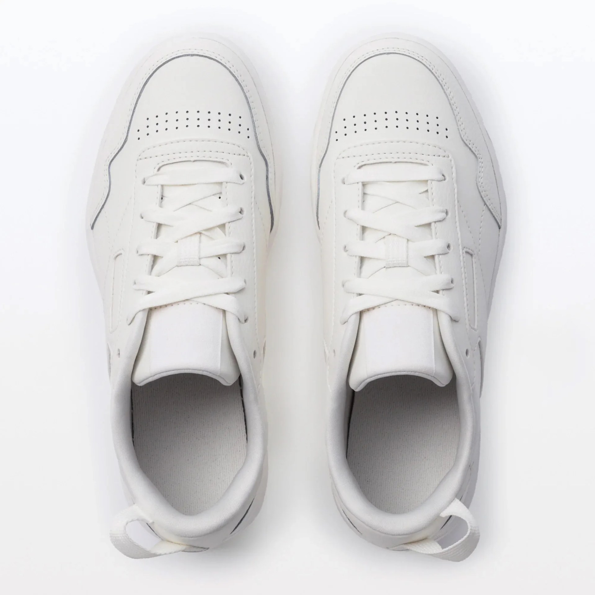 white sneakers
