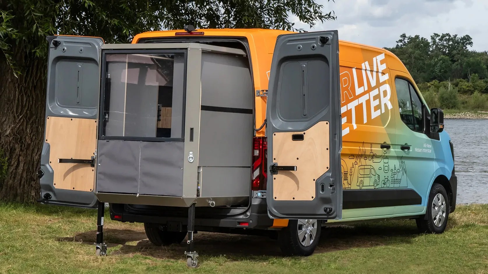 nissan interstar camper van