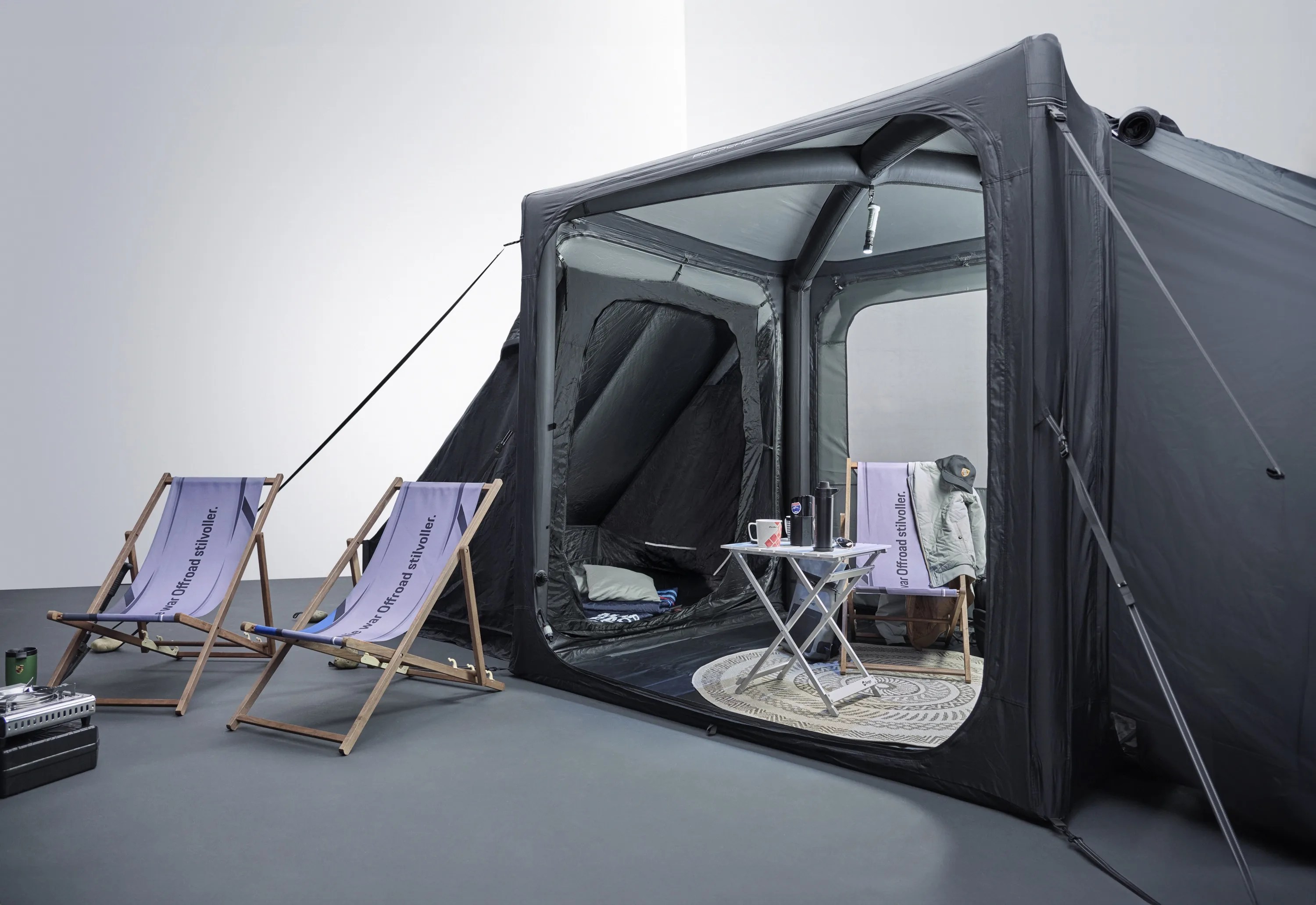 porsche inflatable tent