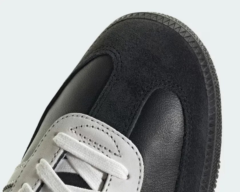 black and white adidas shoe
