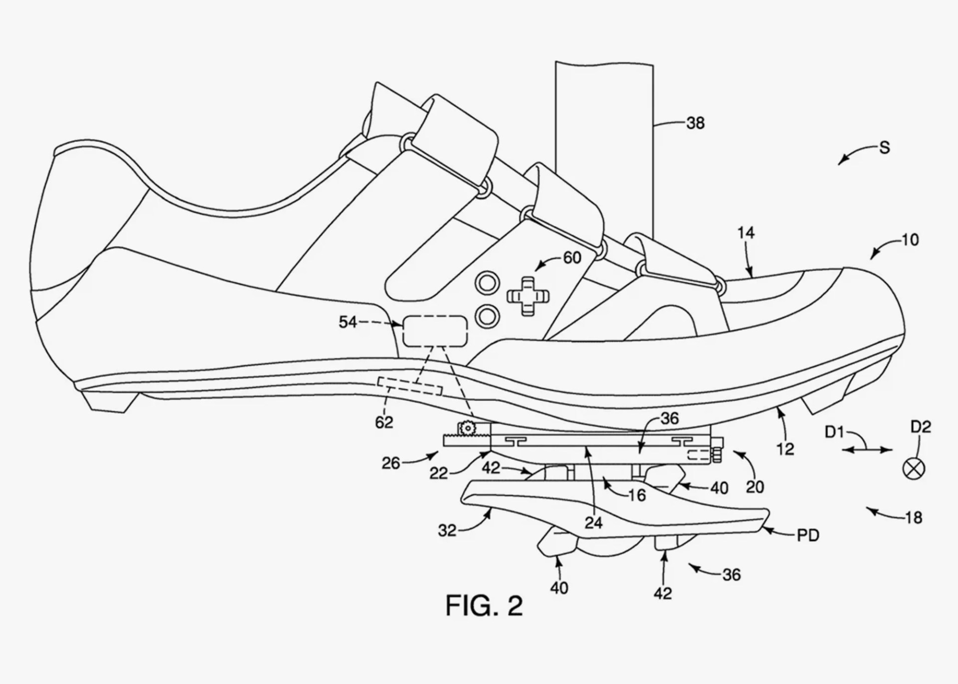 shimano pedal patent