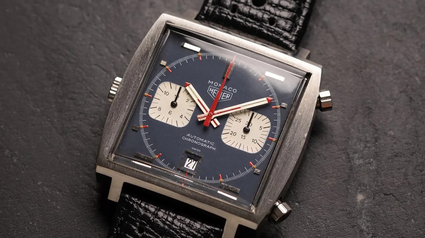 vintage heuer watch