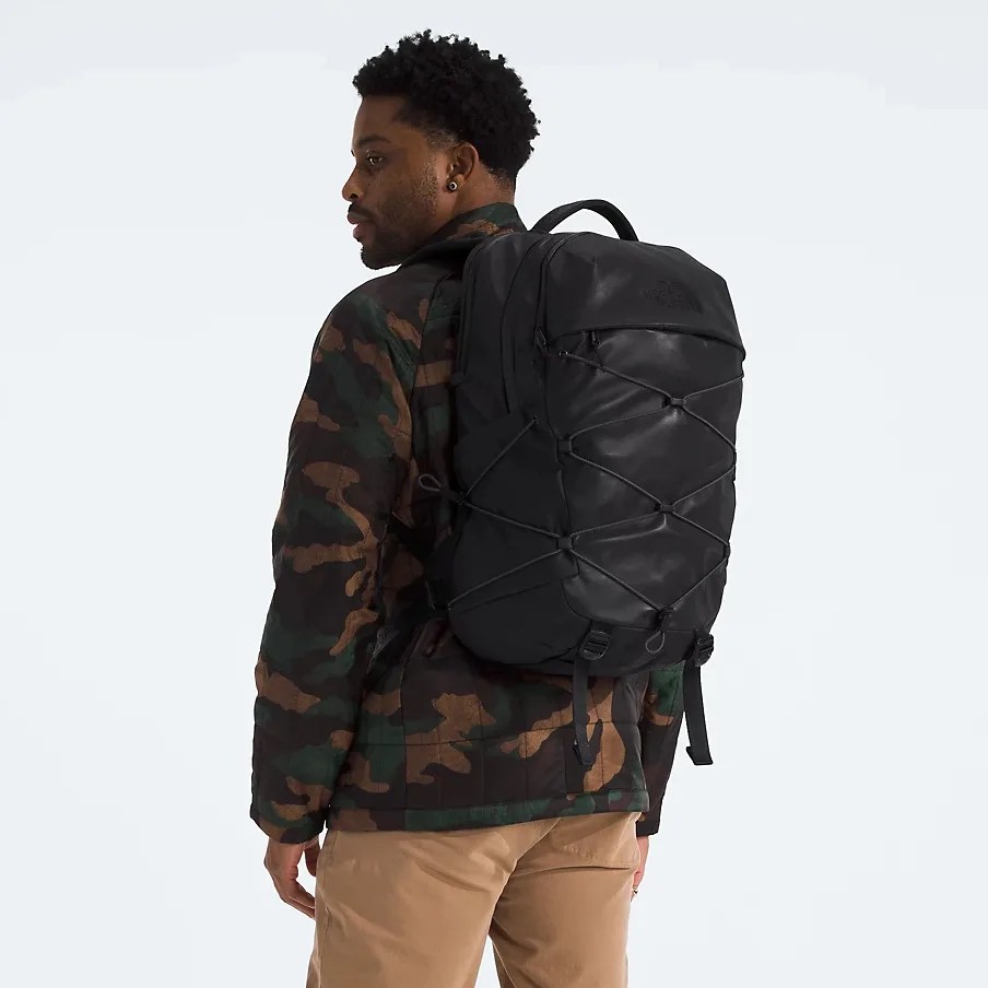 black backpack