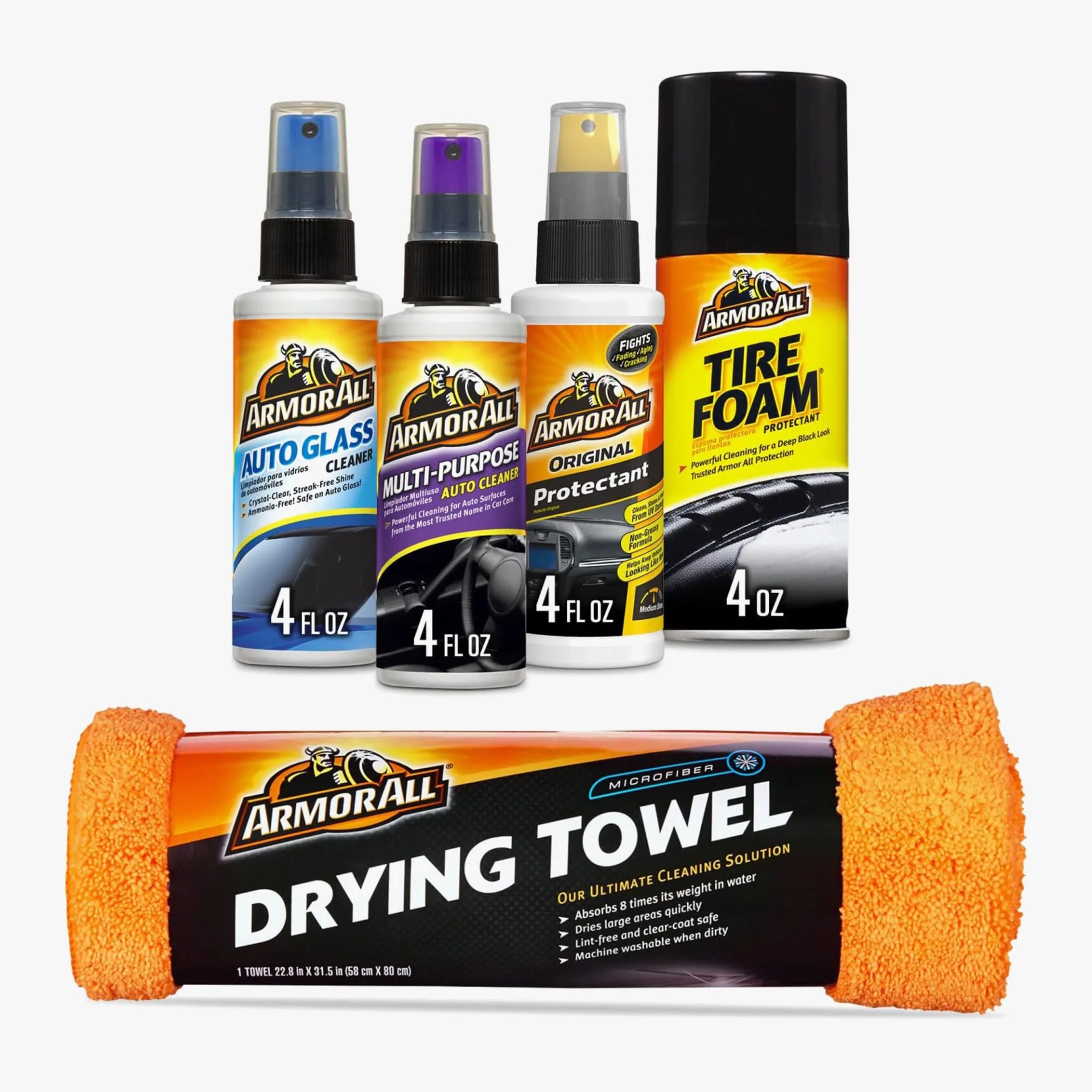 Armor All Car Wash and Car Interior Cleaner Kit