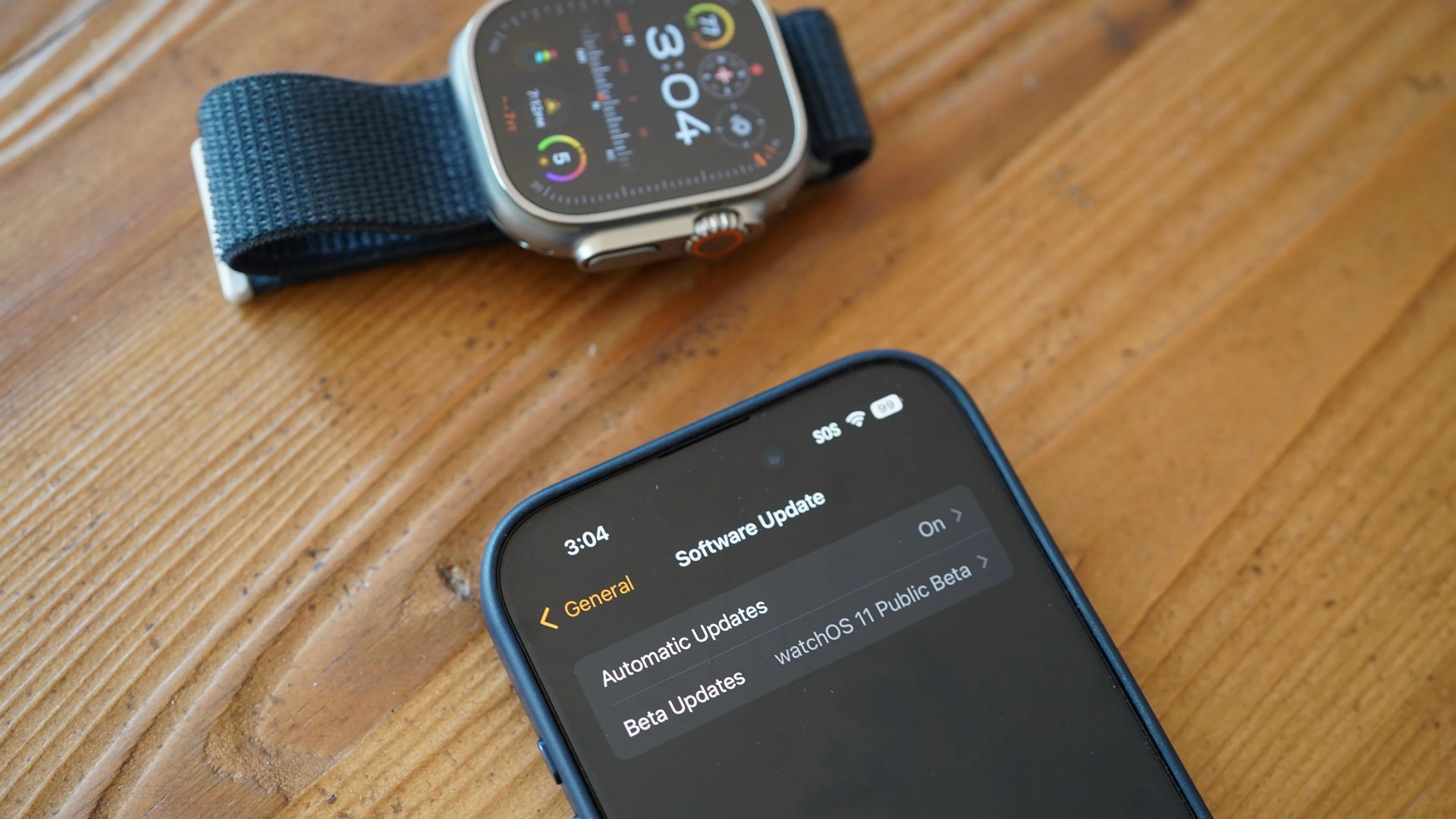 Apple Watch Ultra quickly change Action Button