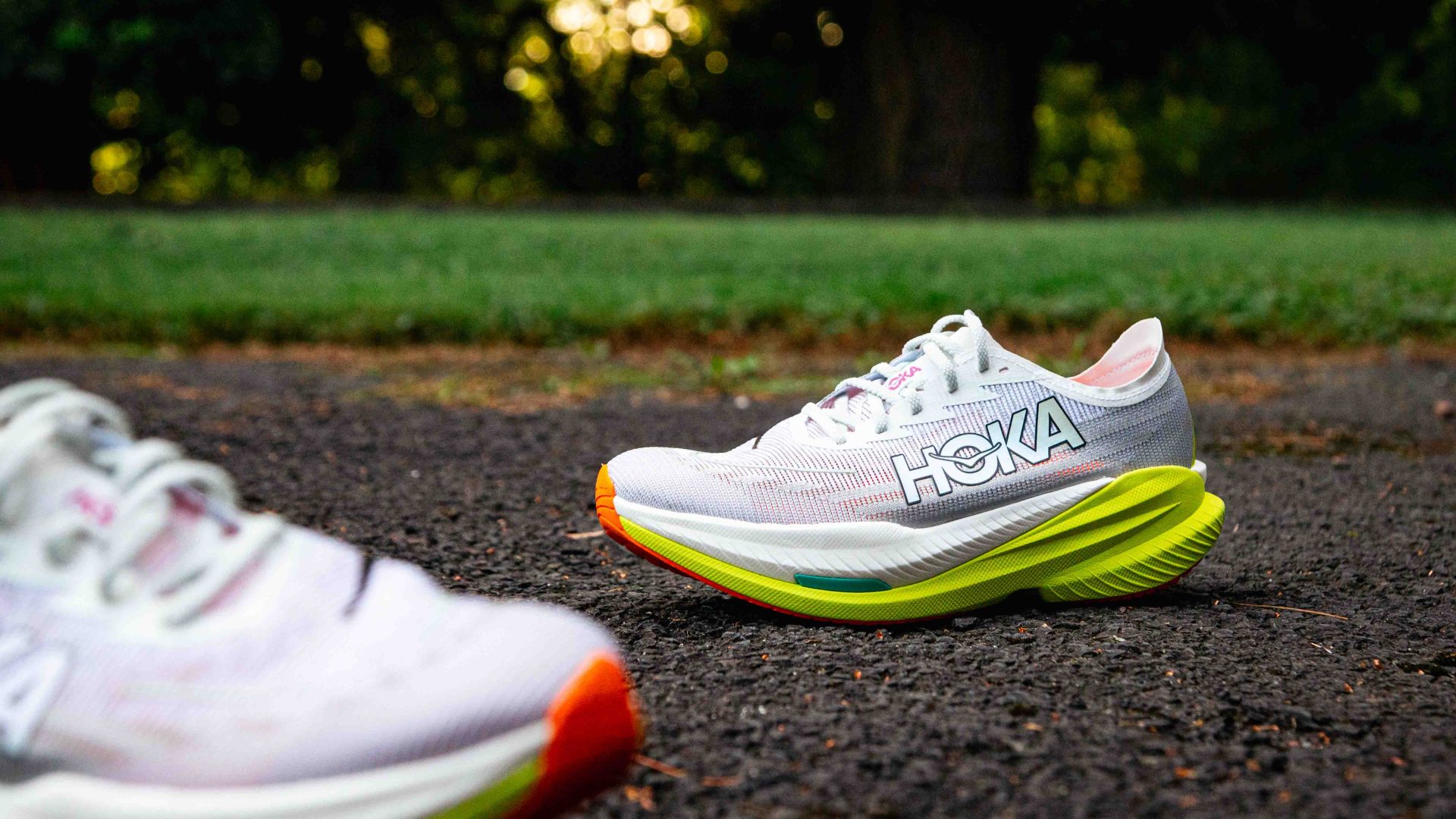 hoka running shoe