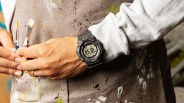 black g-shock watch