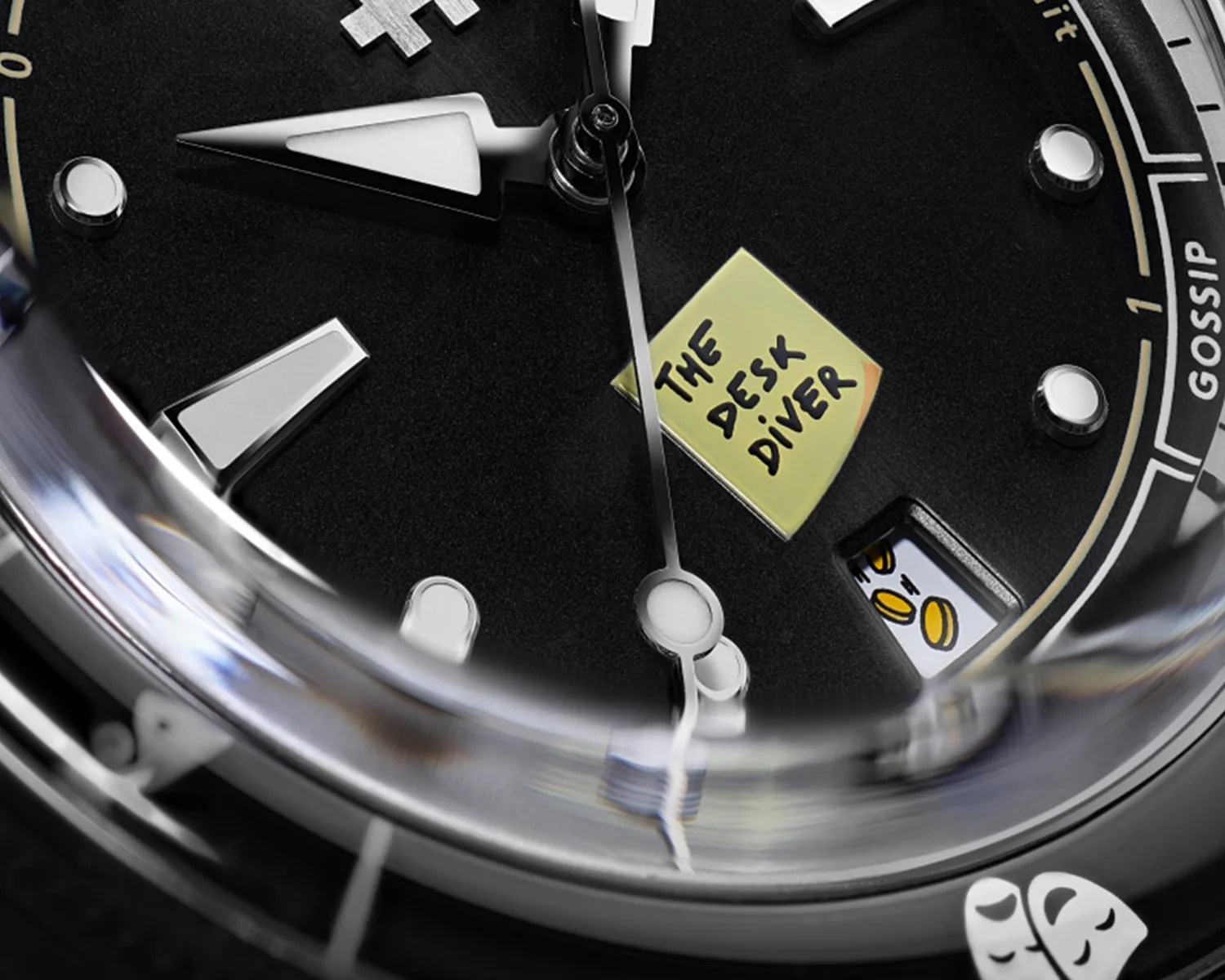 Christopher Ward watch dial closeup