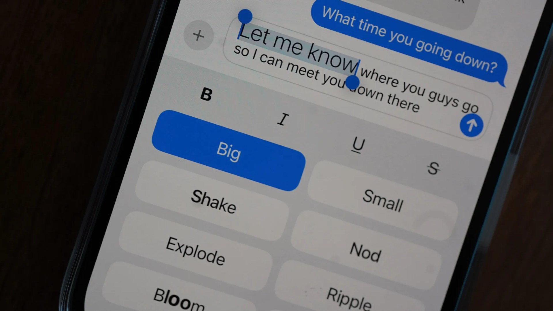 iOS 18 Message app new features