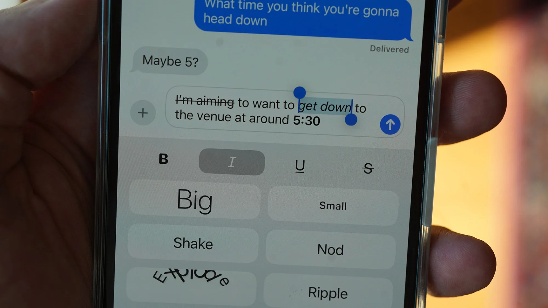 iOS 18 Message app new features