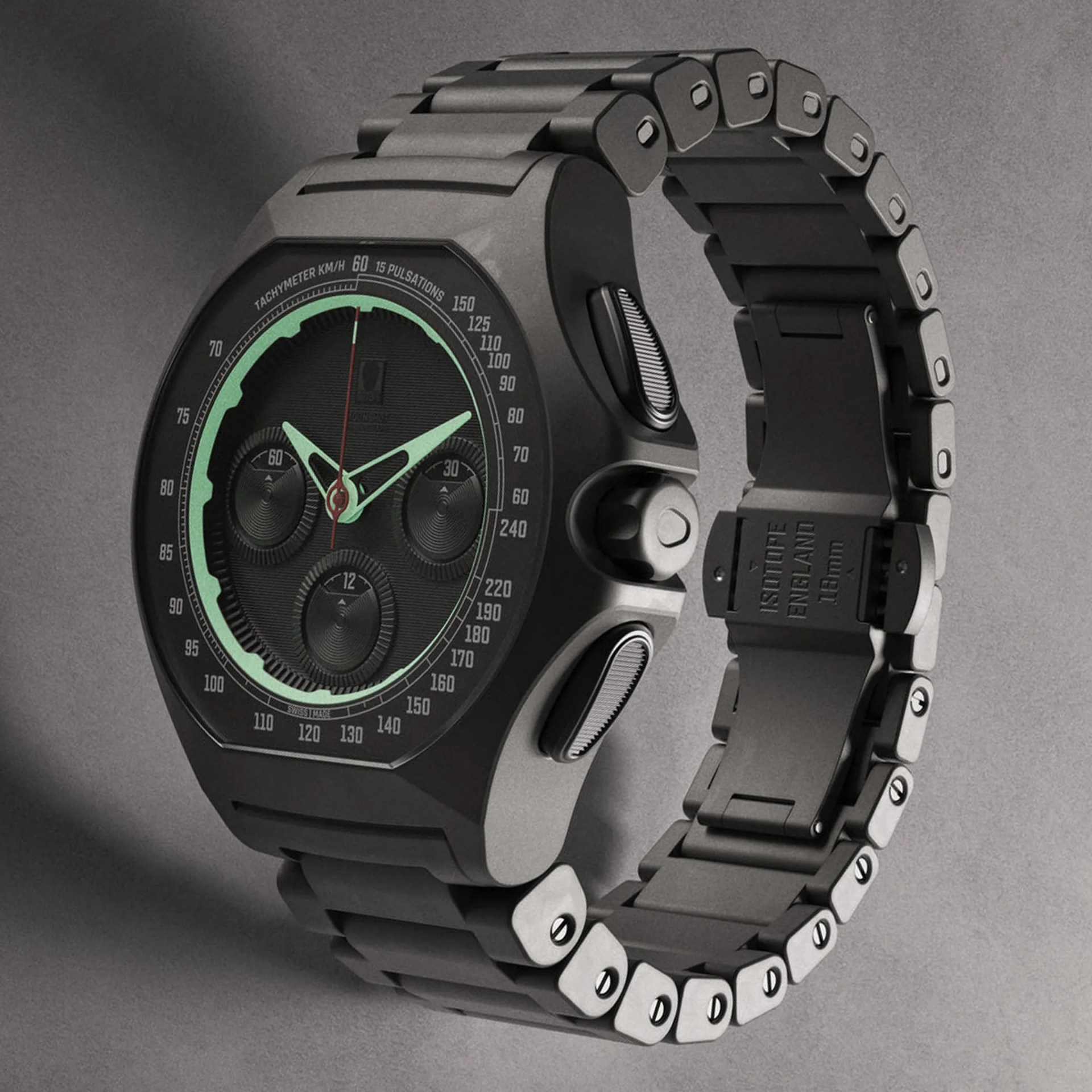 isotope chronograph watch