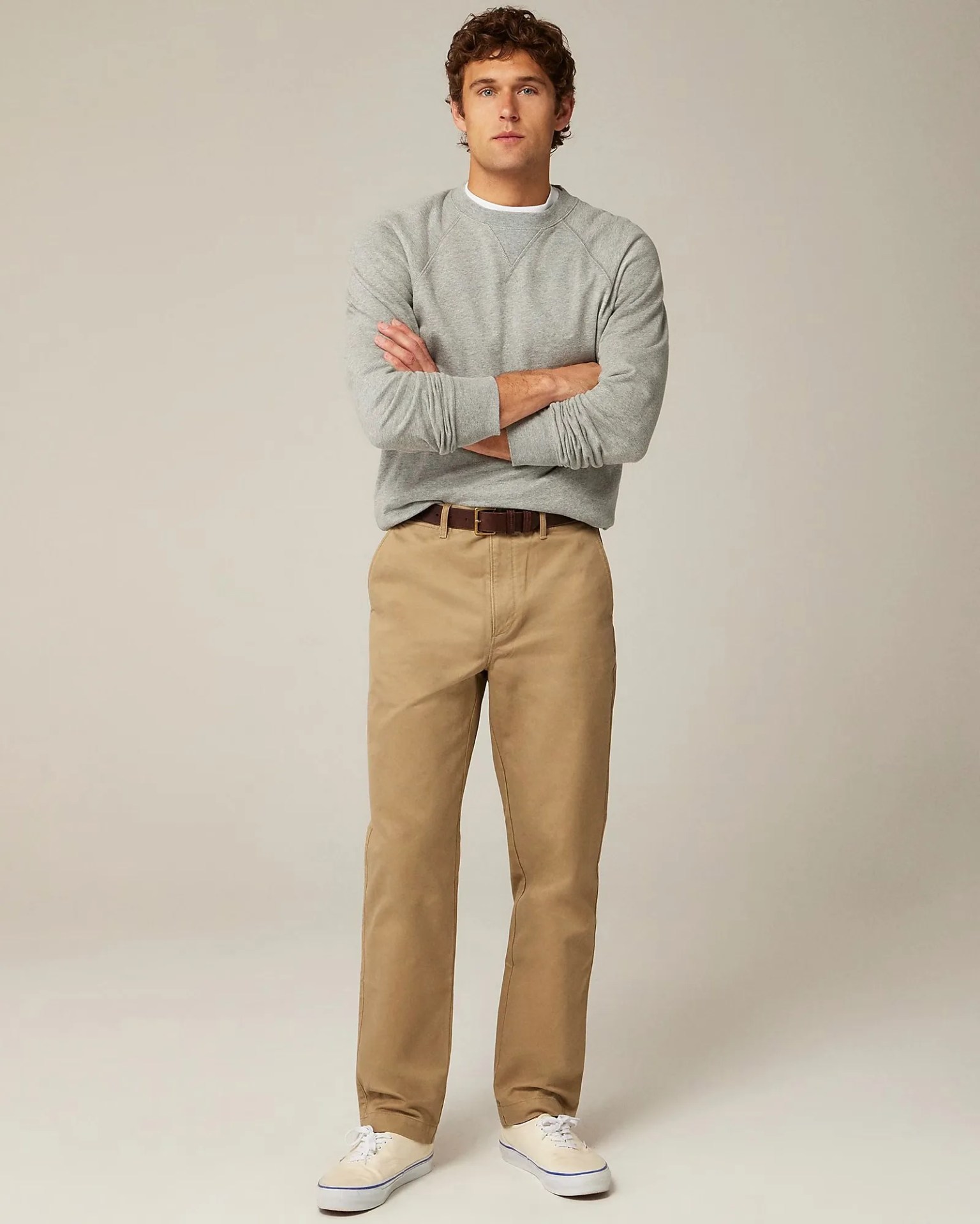khaki chinos