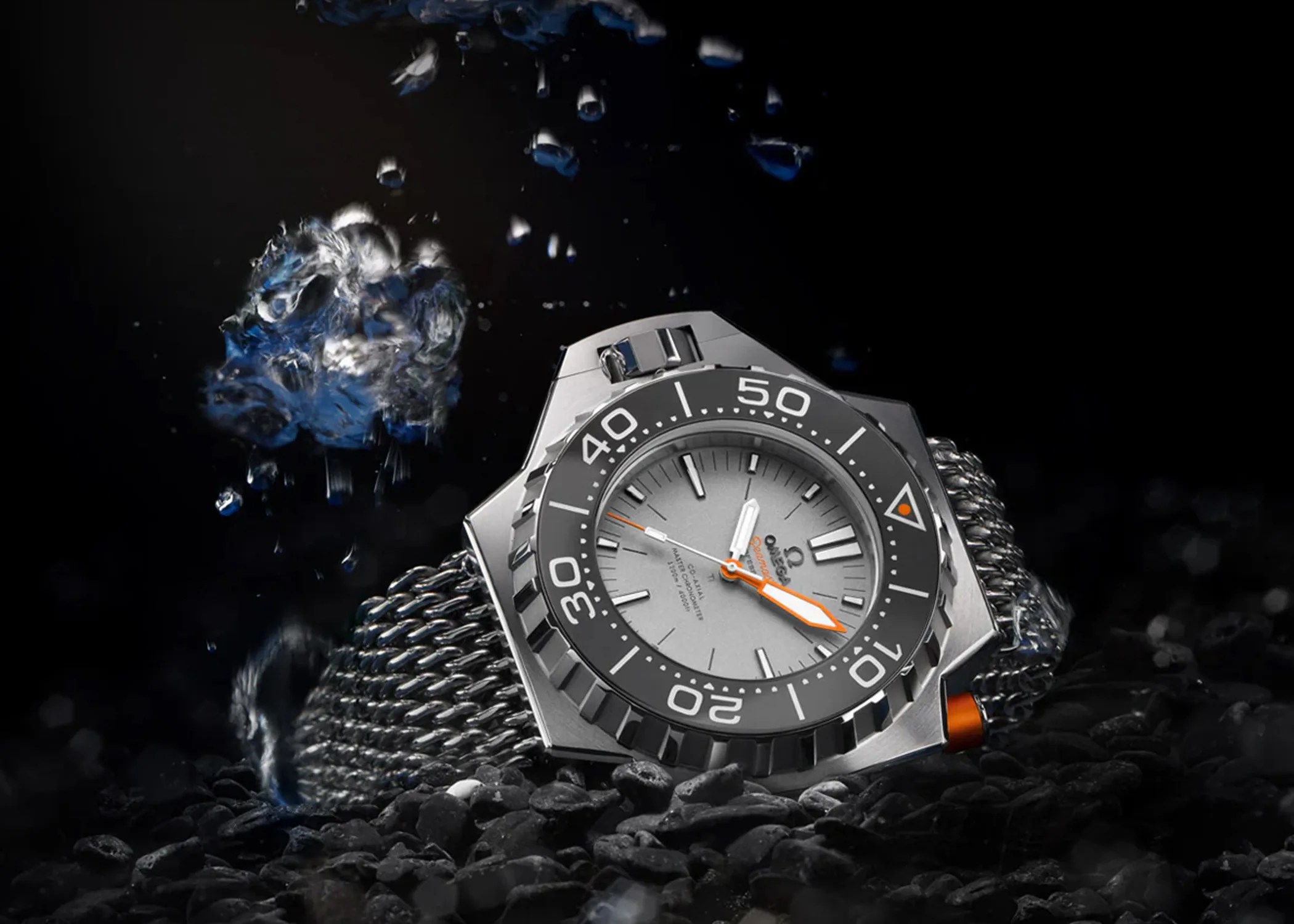 omega dive watch underwater