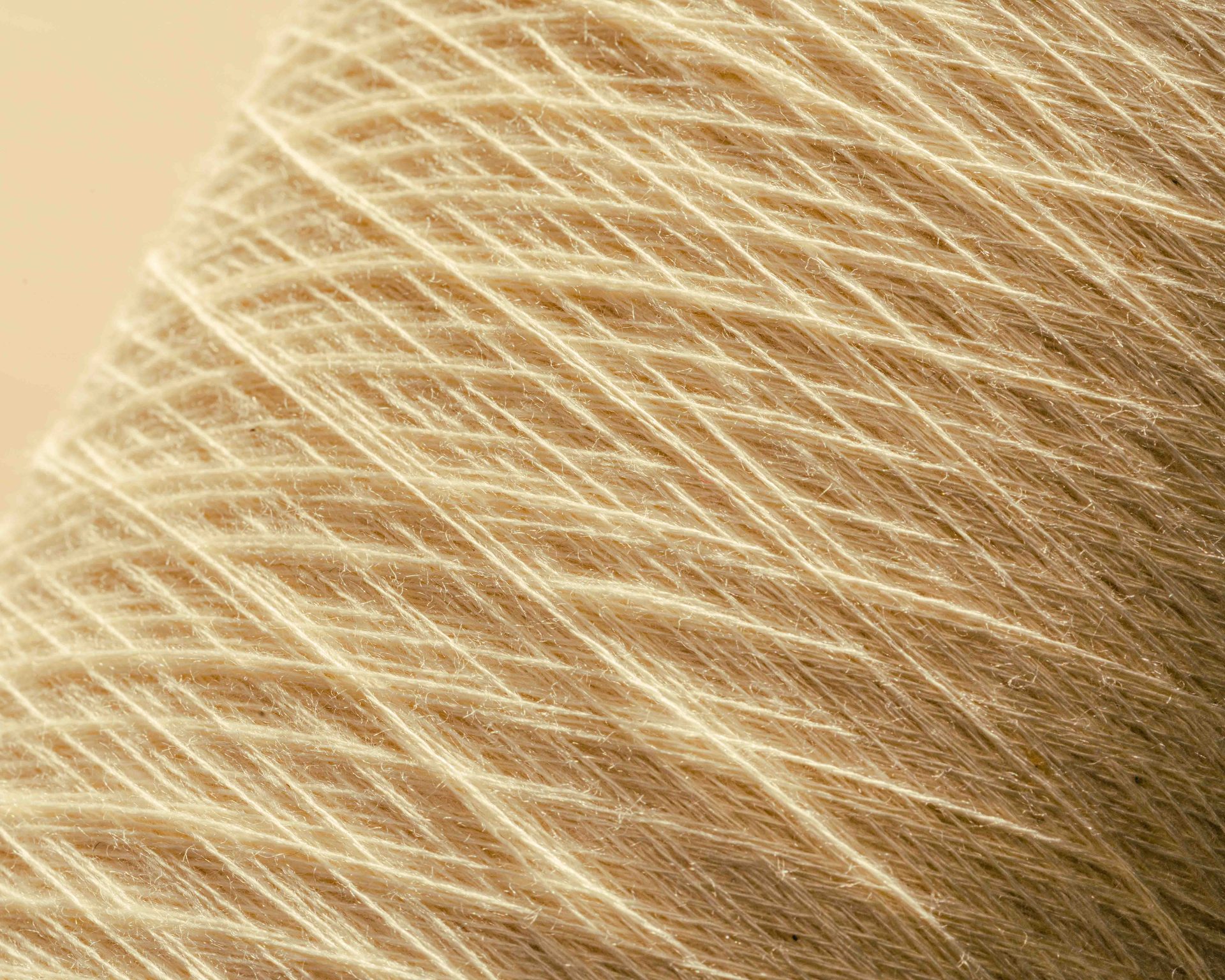 closeup of yarn