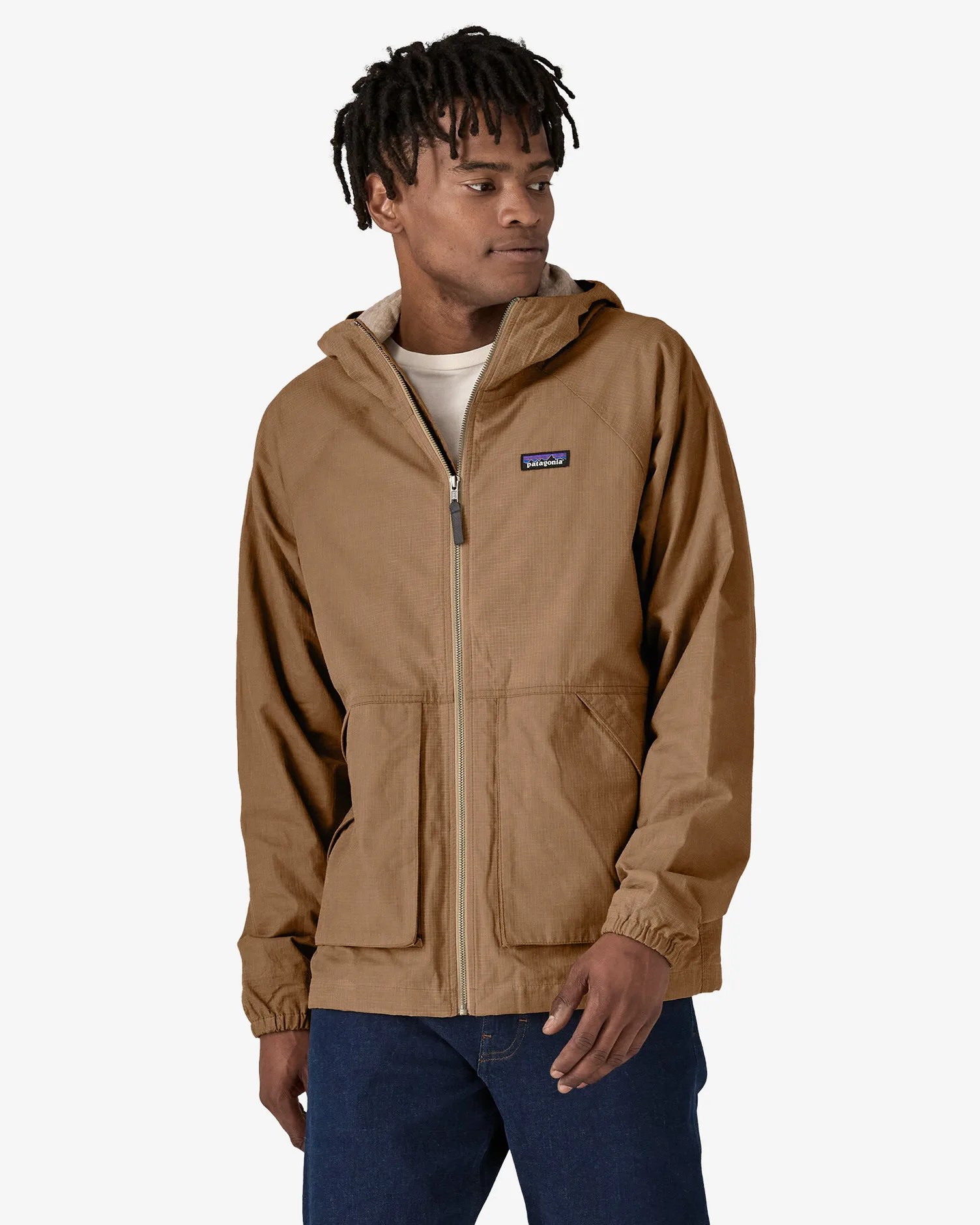 beige jacket