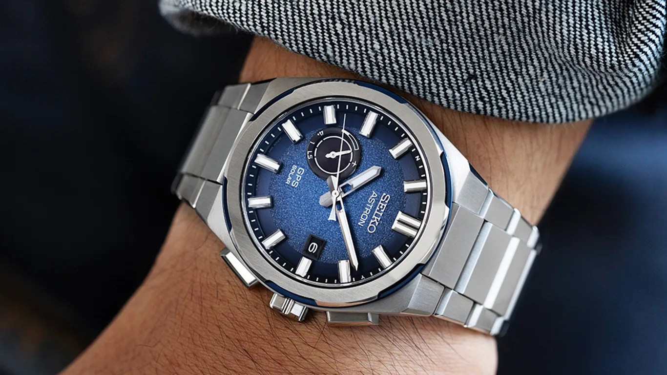 seiko watch on a mans wrist