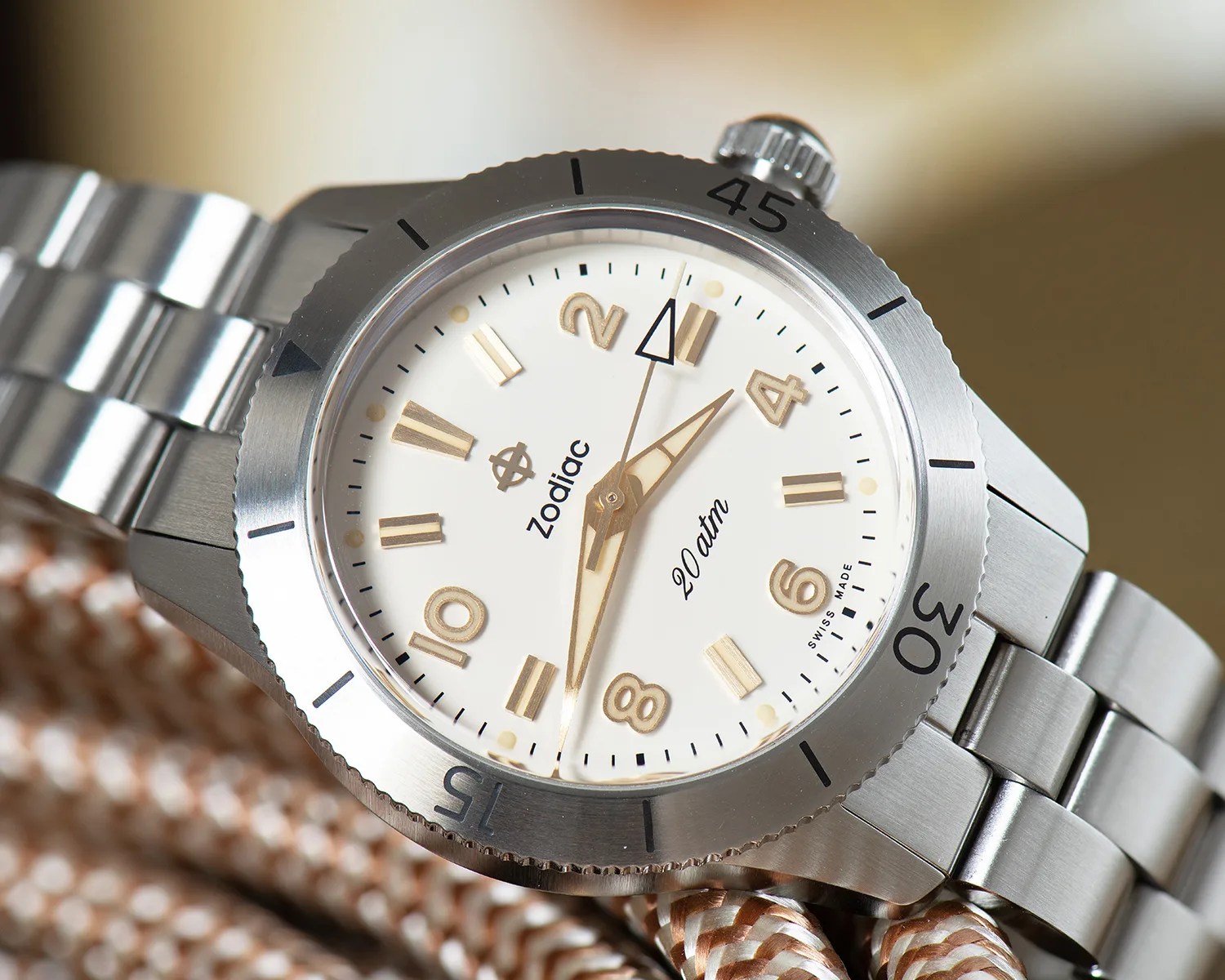 zodiac watch on some rope