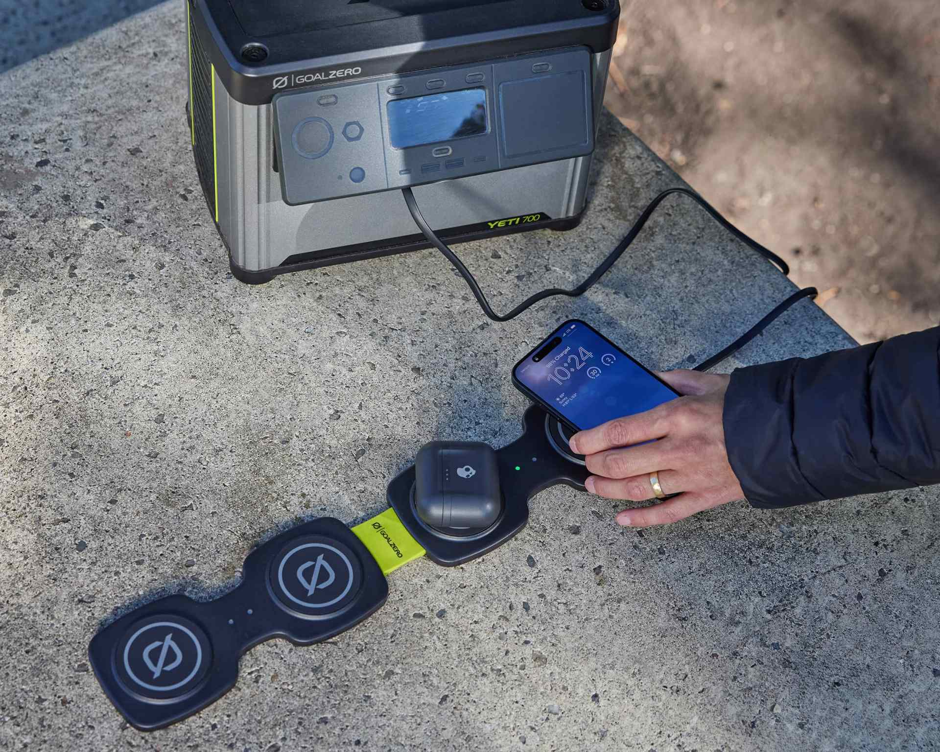 Goal Zero Basecamp 4 wireless charging pad