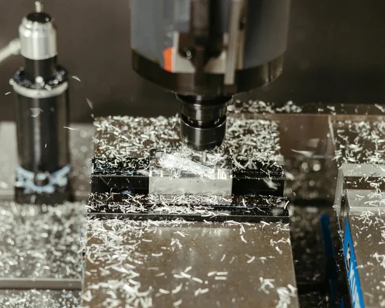 machining the Aerocrafted utility knife