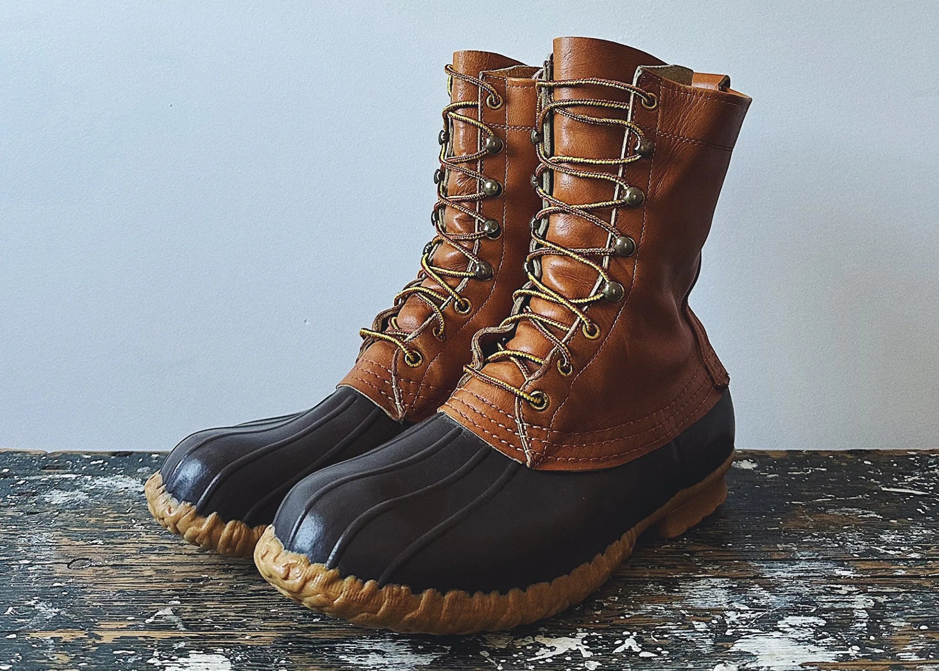 bean boots full