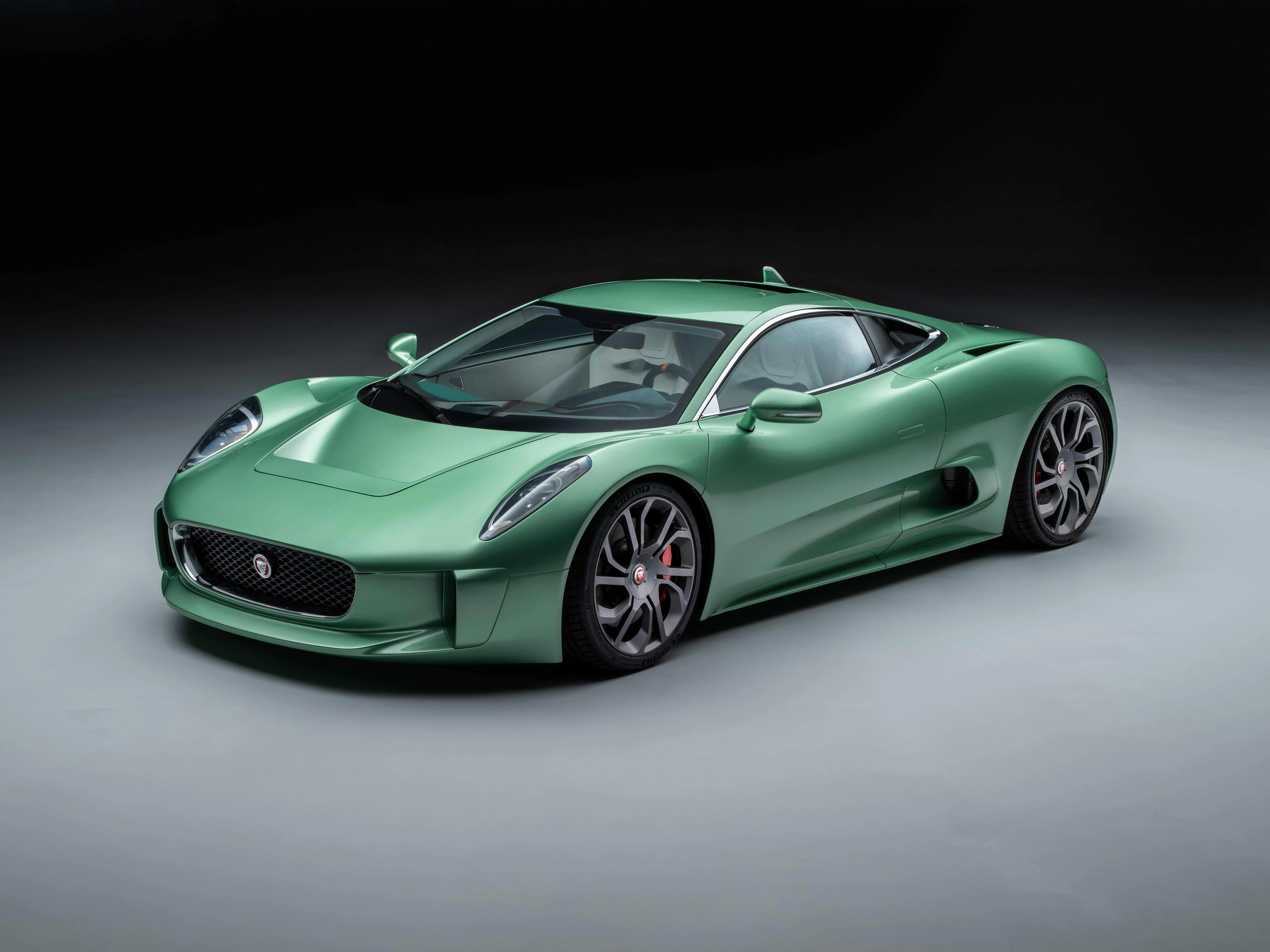a callum jaguar c x75 sports car
