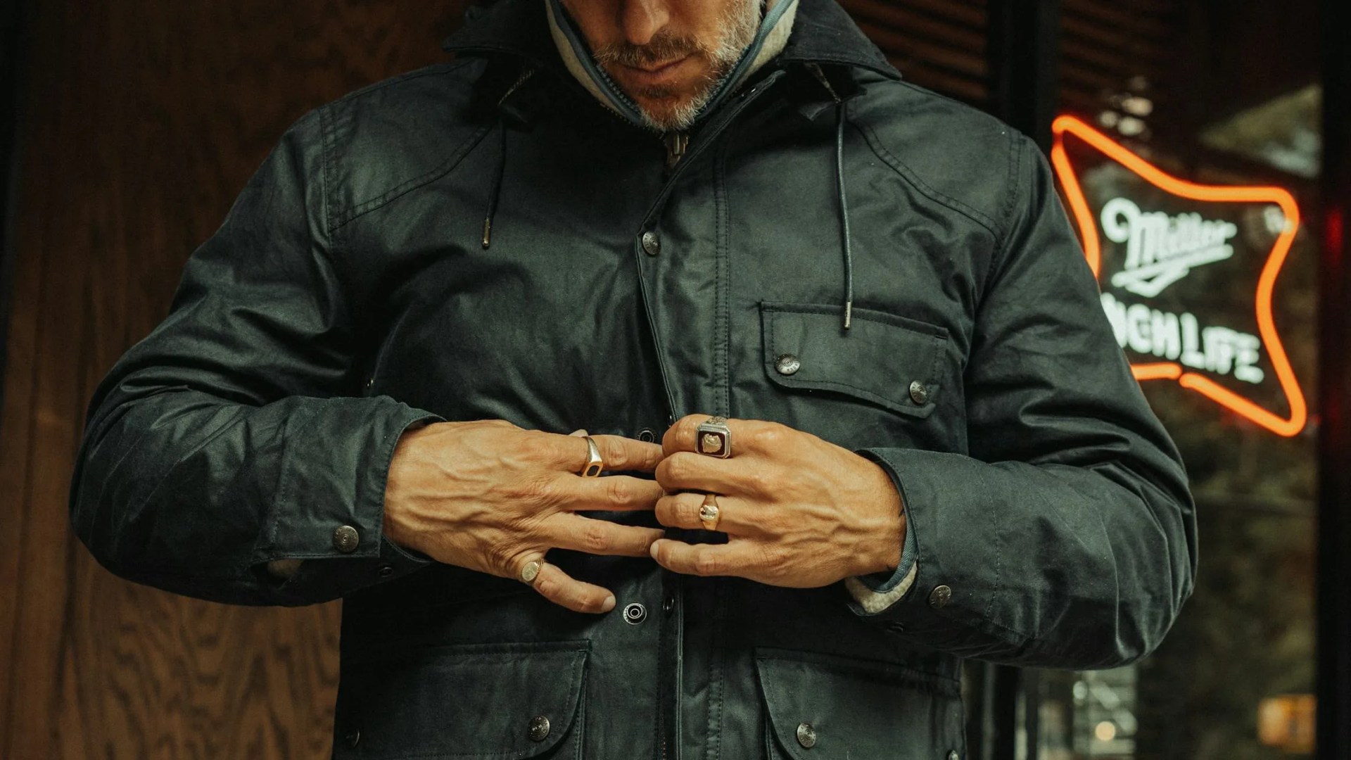waxed jacket