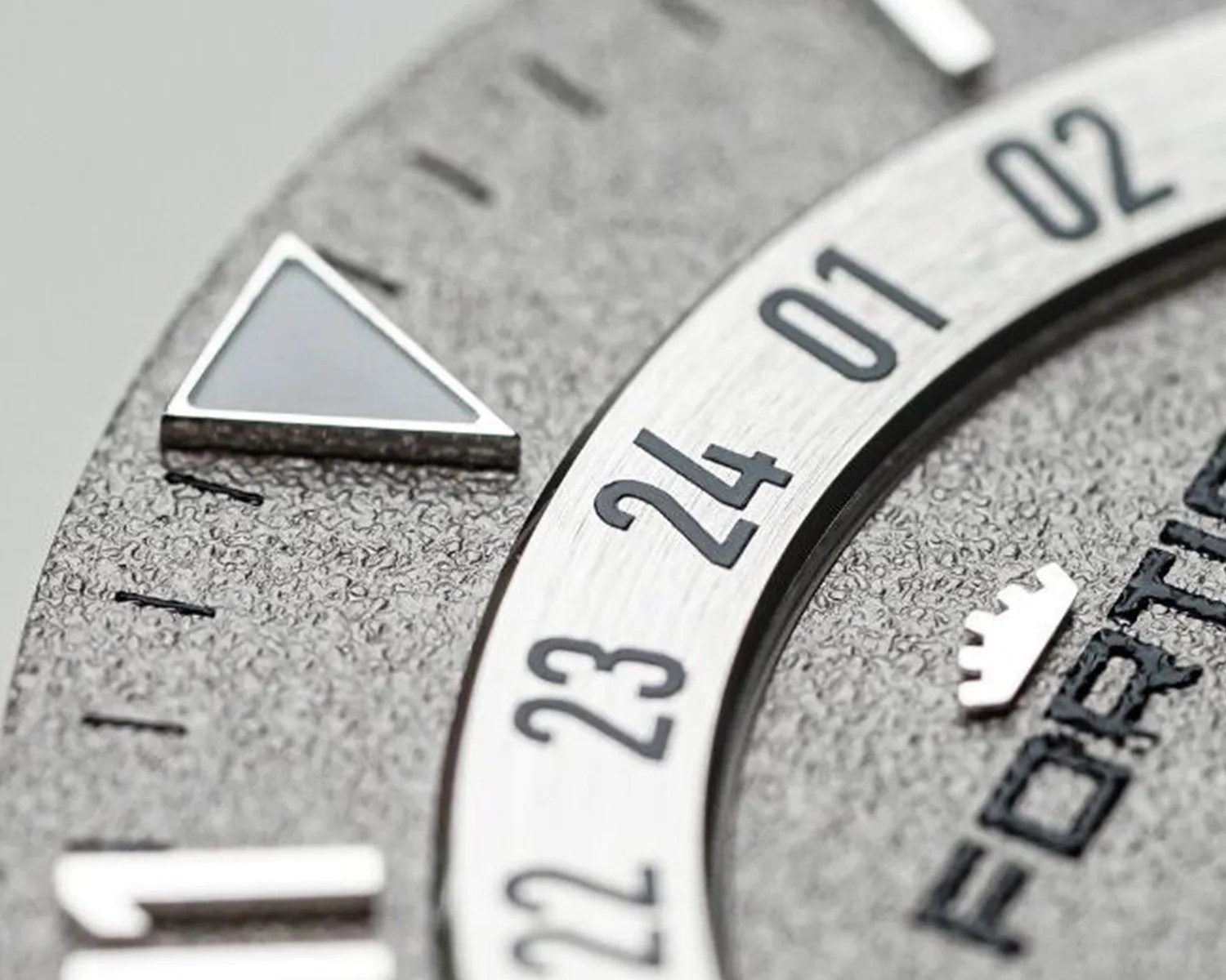 fortis watch dial closeup