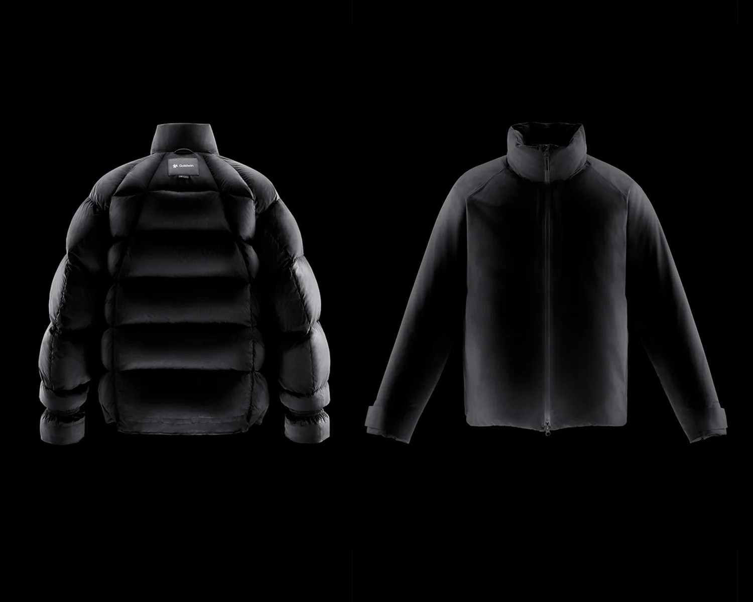 goldwin 900fp gore-tex down jacket in and out