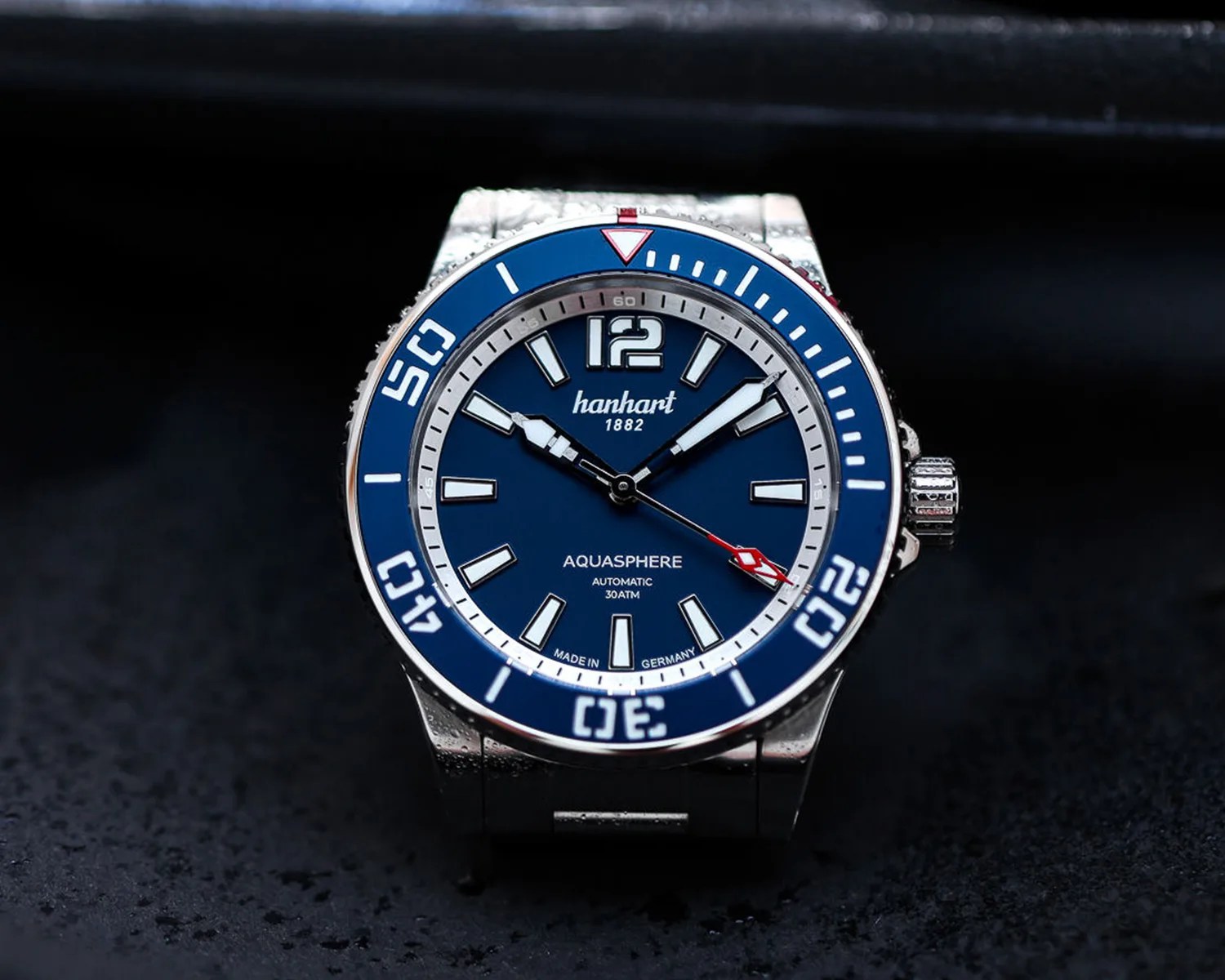 a Hanhart dive watch
