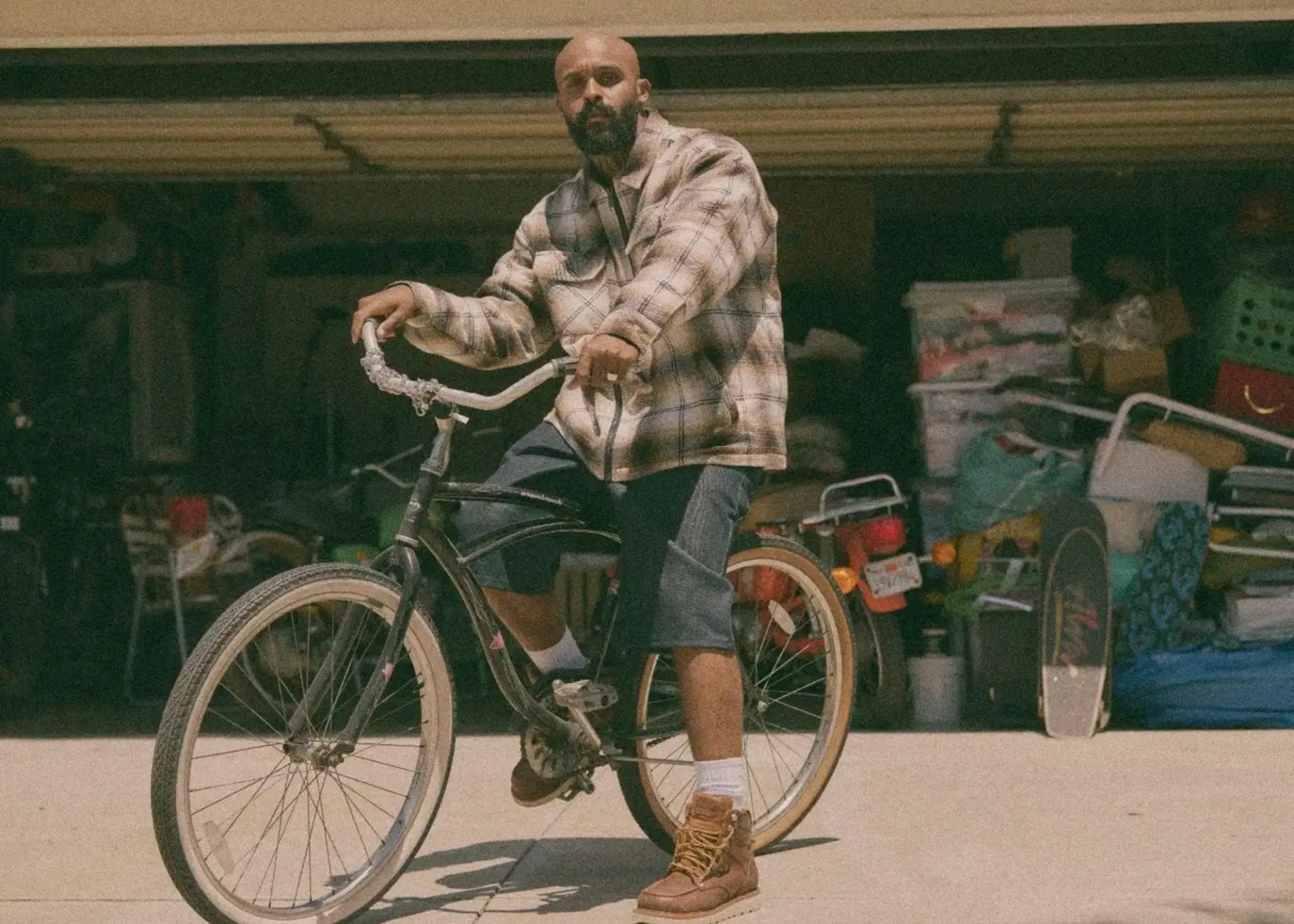 keen utility x noon goons boots kenneth cappello bike