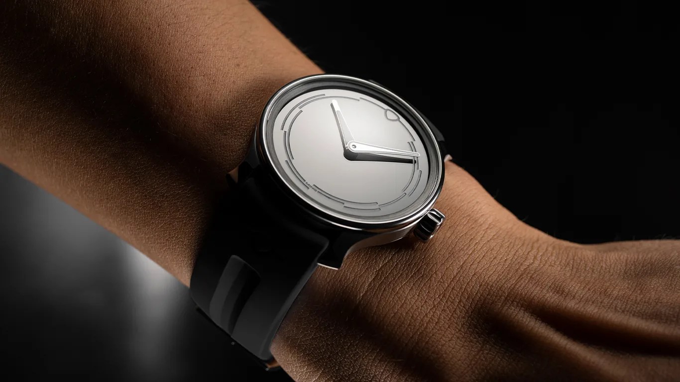 ming watch on a wrist