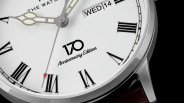 closeup of a timex watch dial