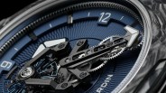 closeup of a ulysse nardin watch dial