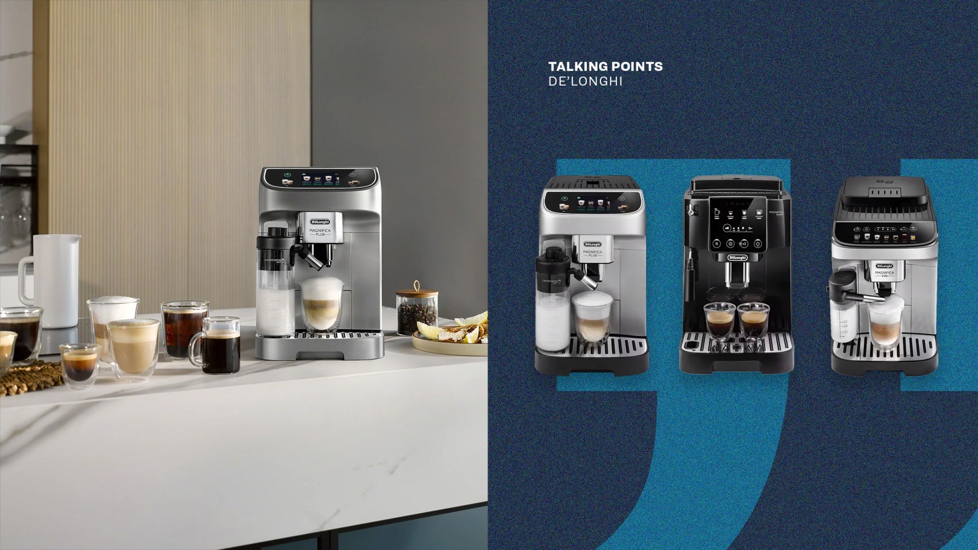 Talking Points De’Longhi Espresso Machines