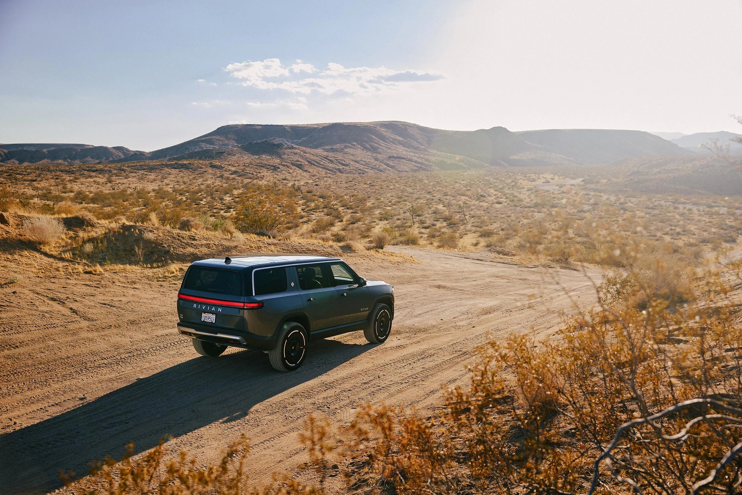 suv in the desert