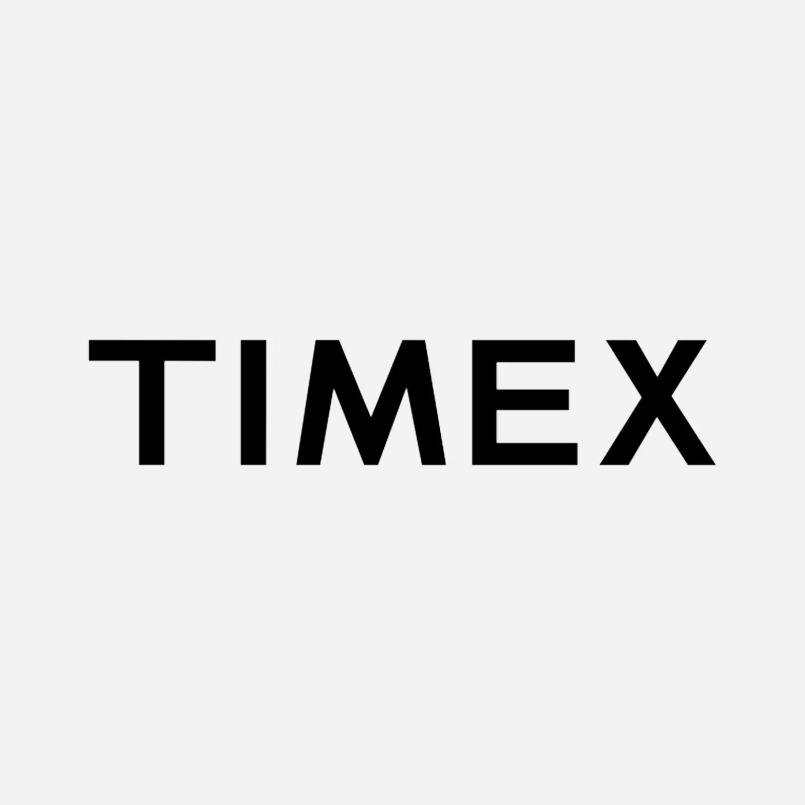 Timex logo on light grey background