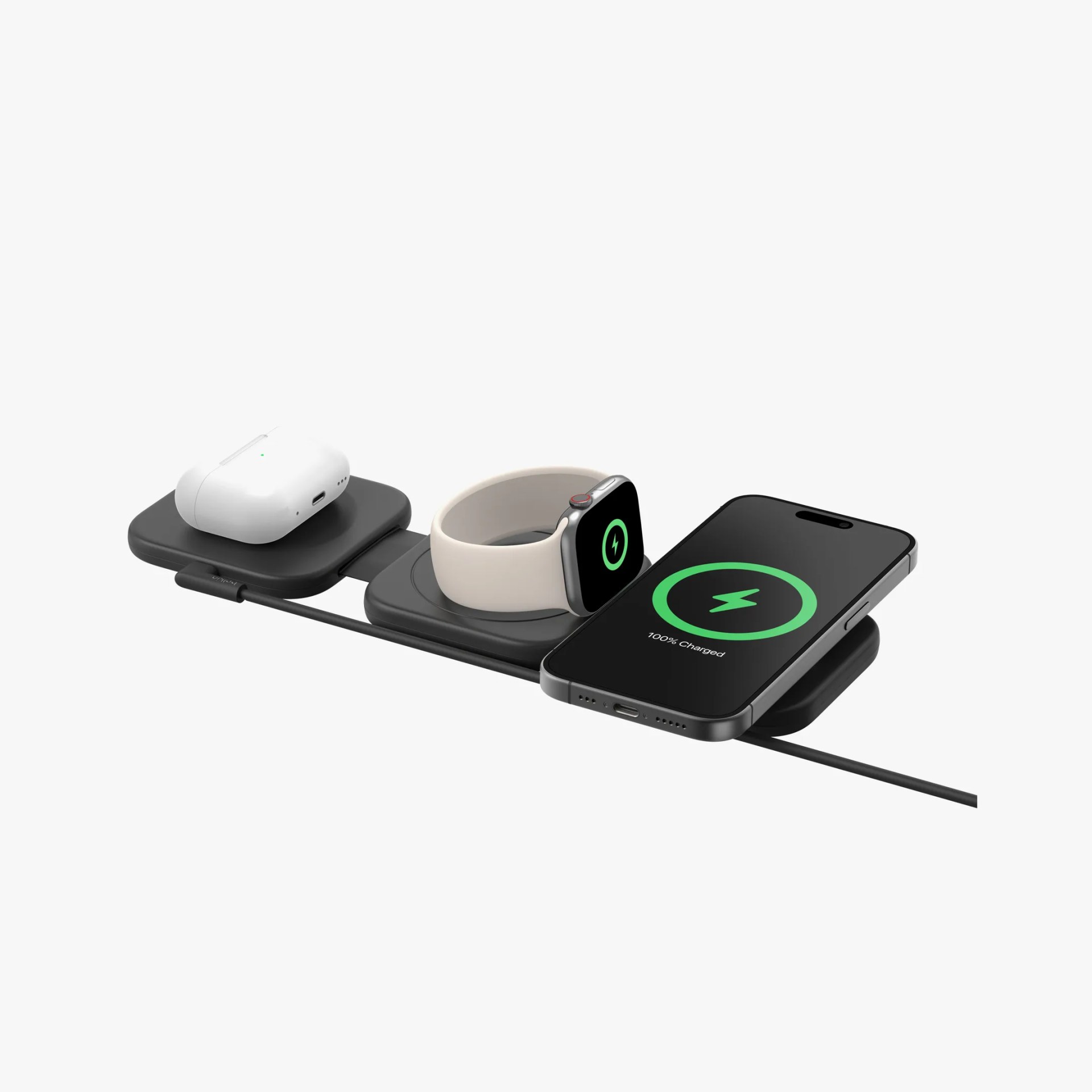 Belkin 3-in-1 Magnetic Charging Travel Pad