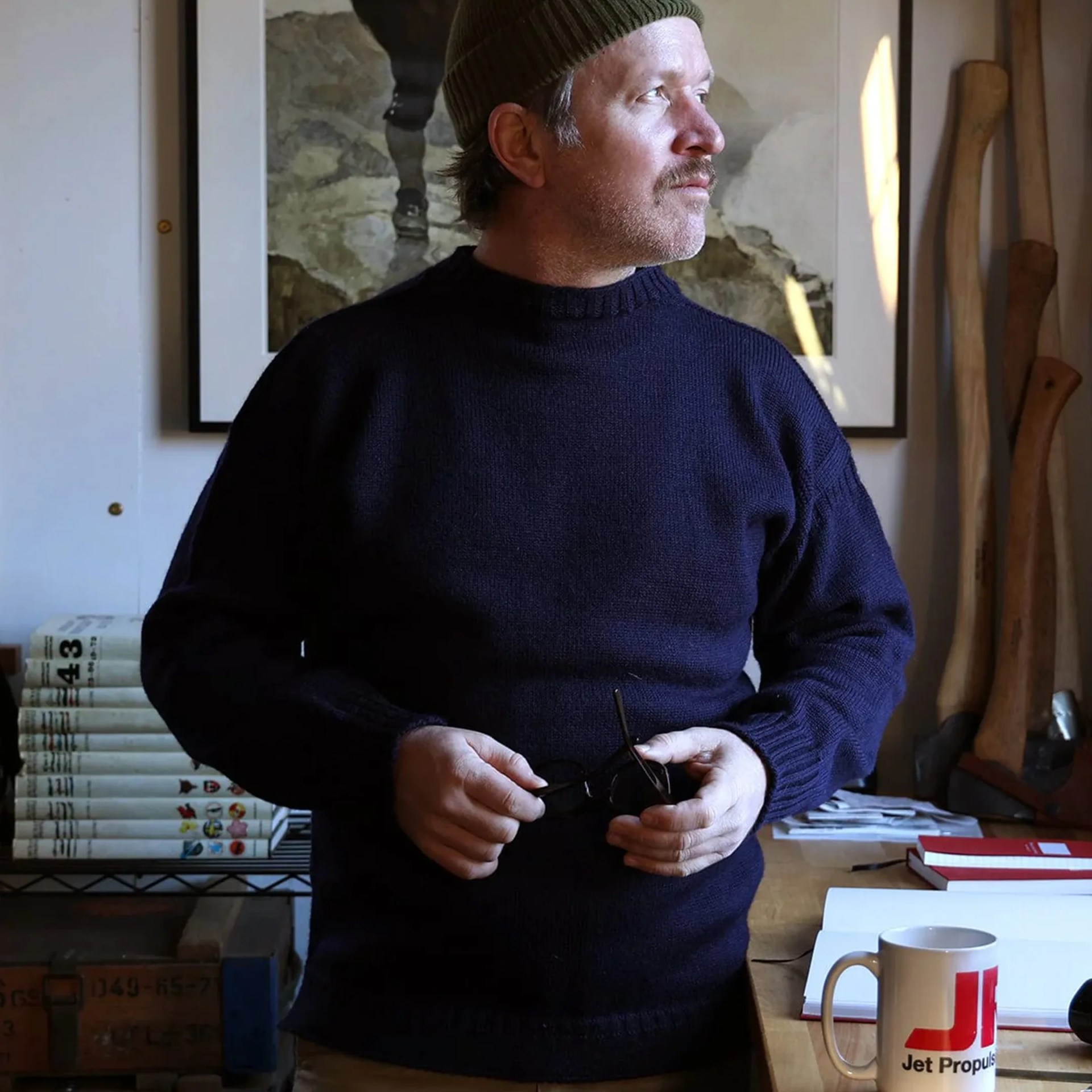 best made co guernsey sweater