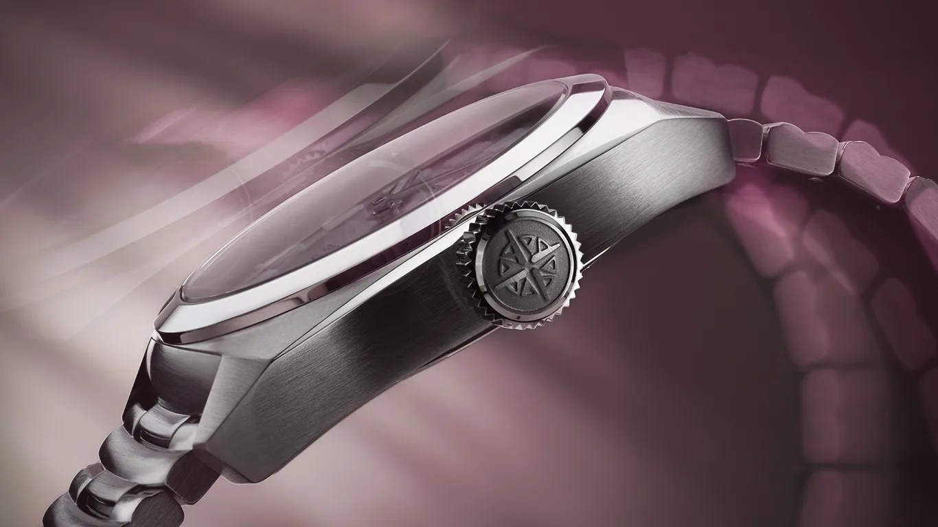 a bremont field watch seen from the side