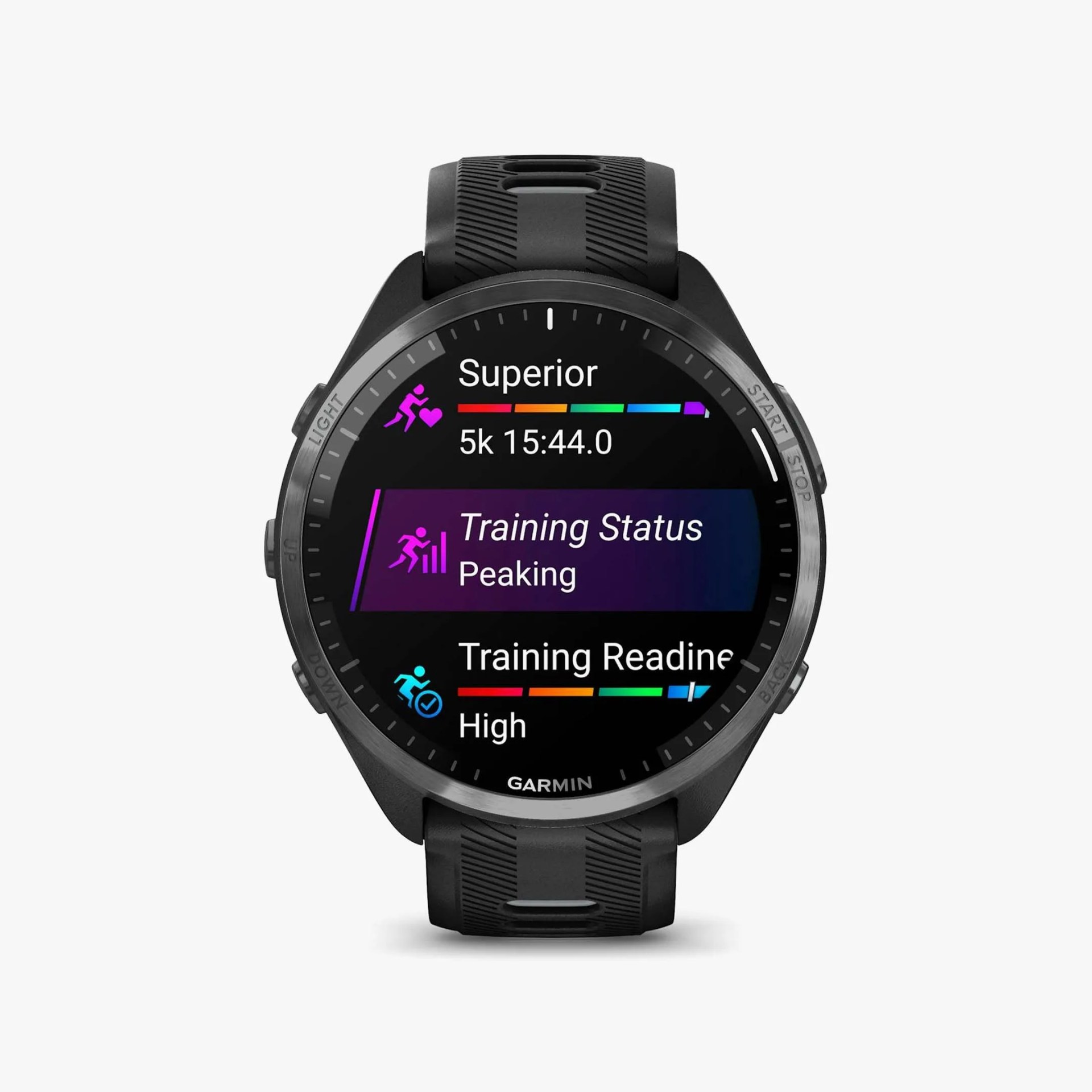 black running watch