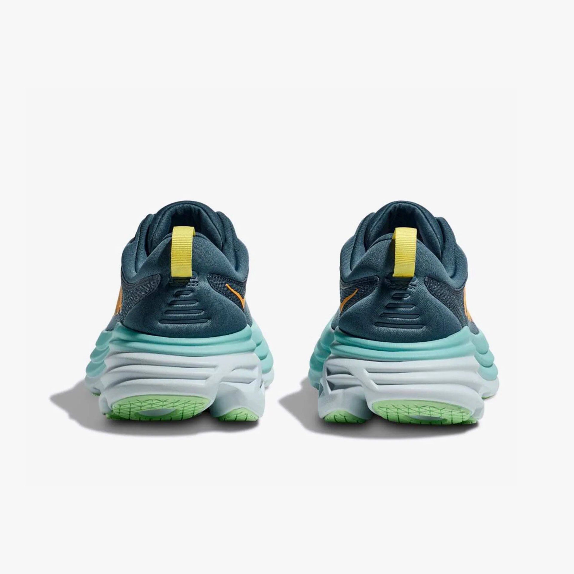 blue hoka shoe