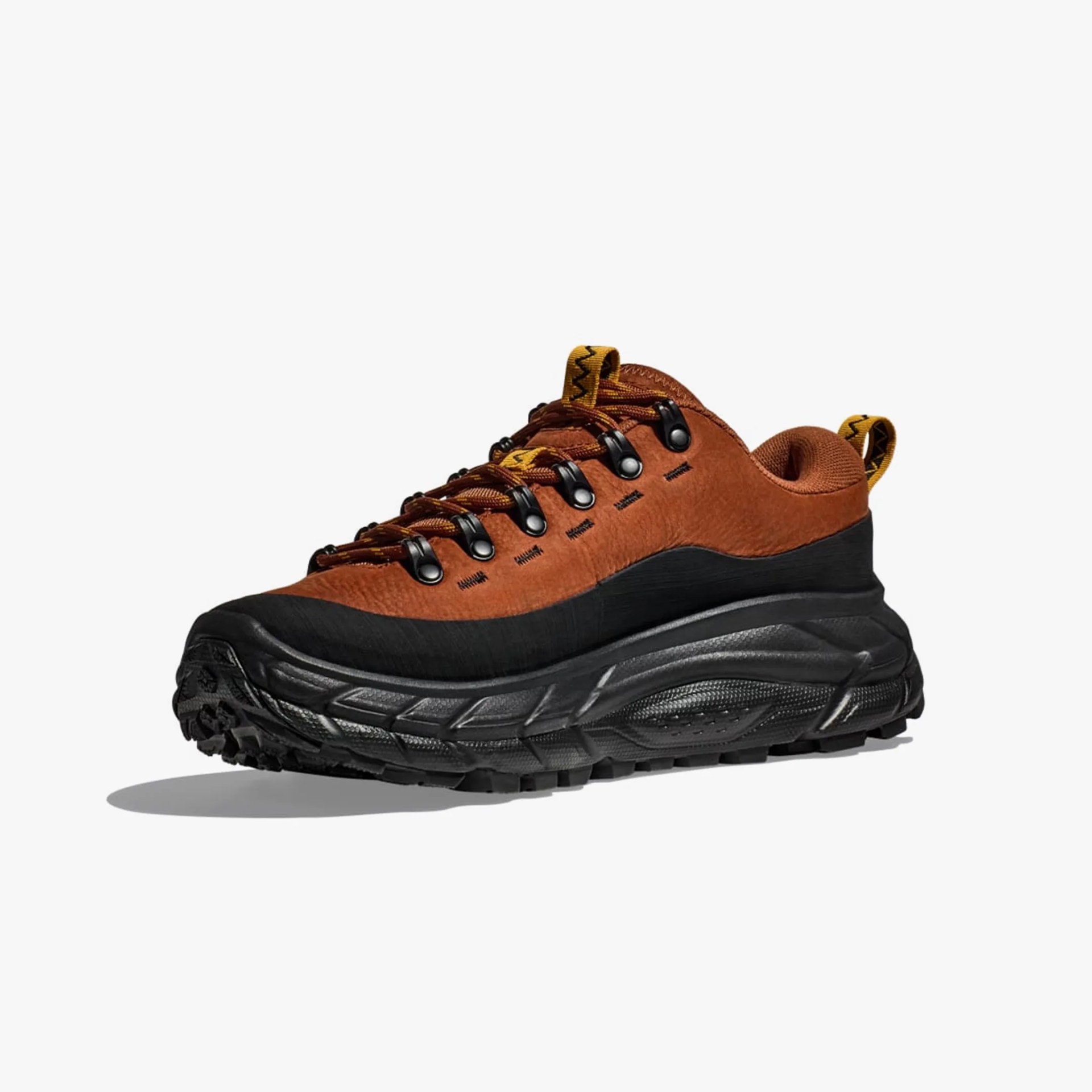 brown Hoka Tor Summit hiking shoe